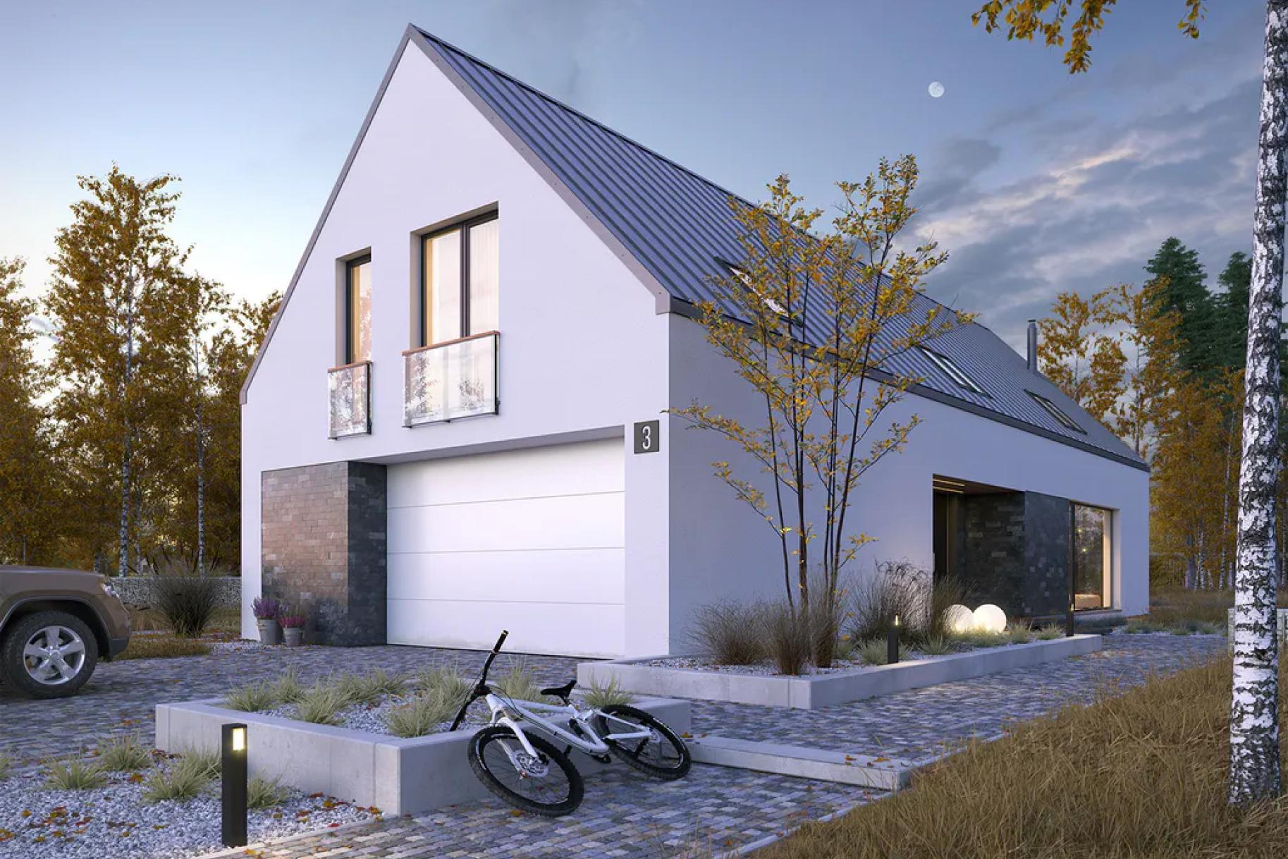 Dom z garażem w bryle ? czy warto? Sprawdź funkcjonalne rozwiązania