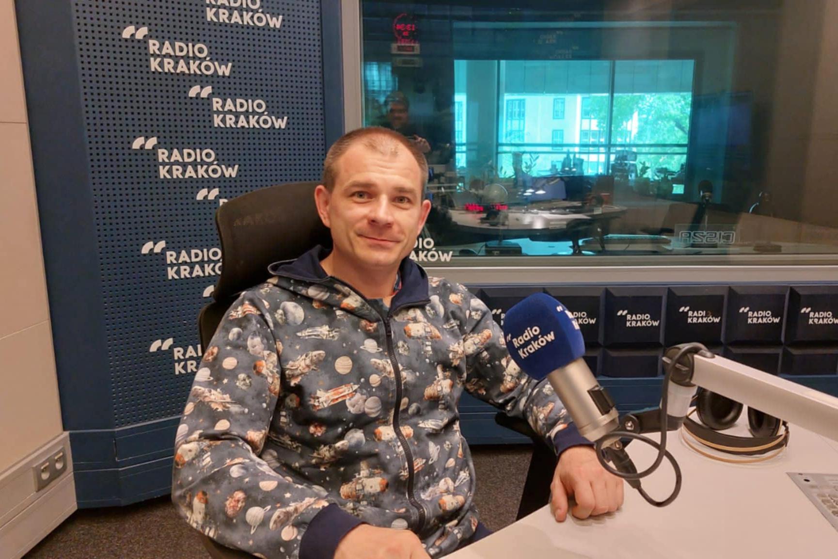 Dr Paweł Janowski AGH, fot. Radio Kraków