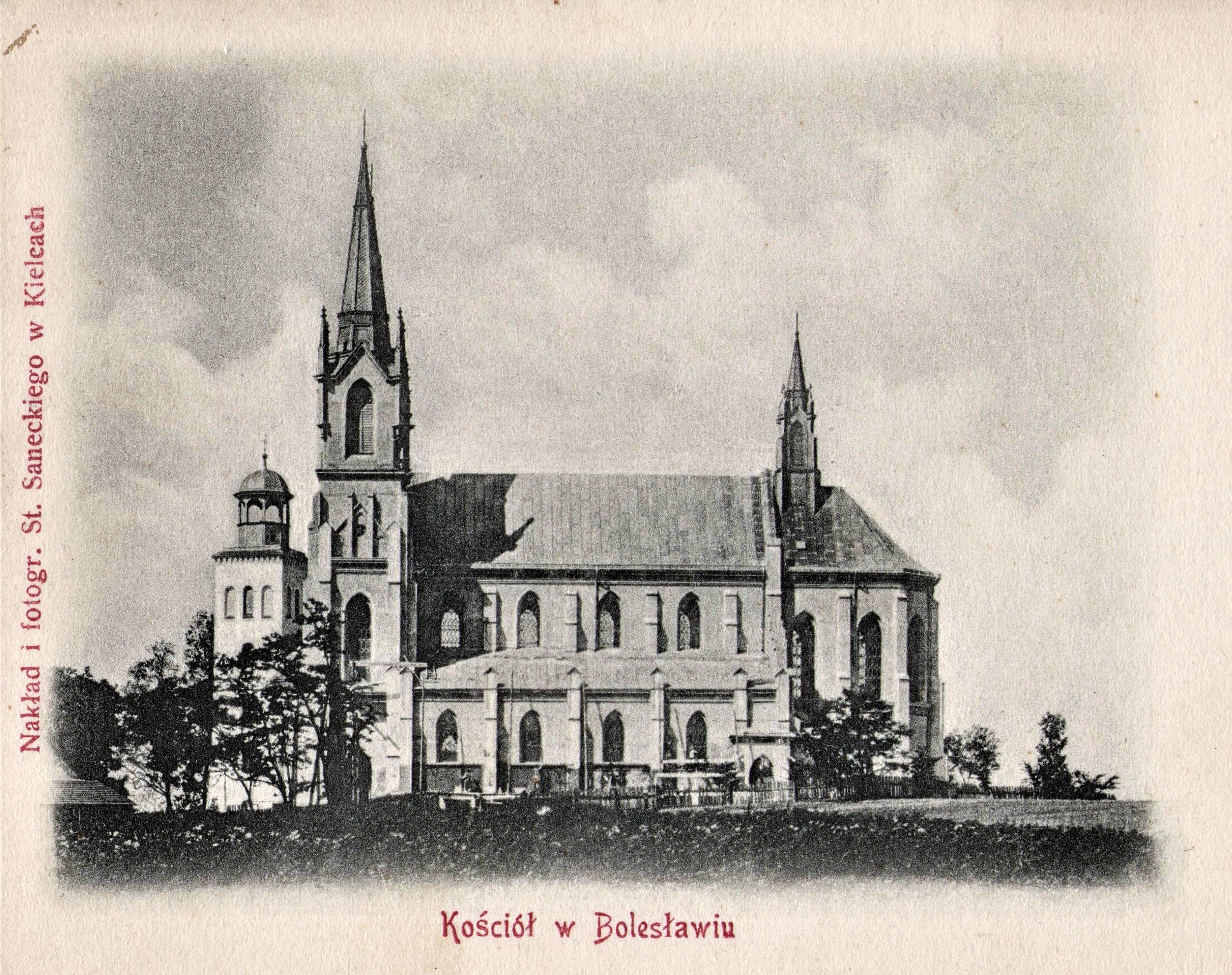 Nakład i fotogr. St. Saneckiego w Kielcach, przed 1905r. (ze zbiorów Marka Piotrowskiego)