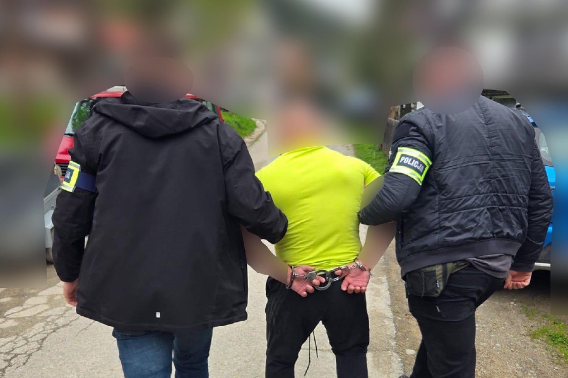 Małopolscy "łowcy głów" zatrzymali pseudokibica należącego do zorganizowanej grupy przestępczej