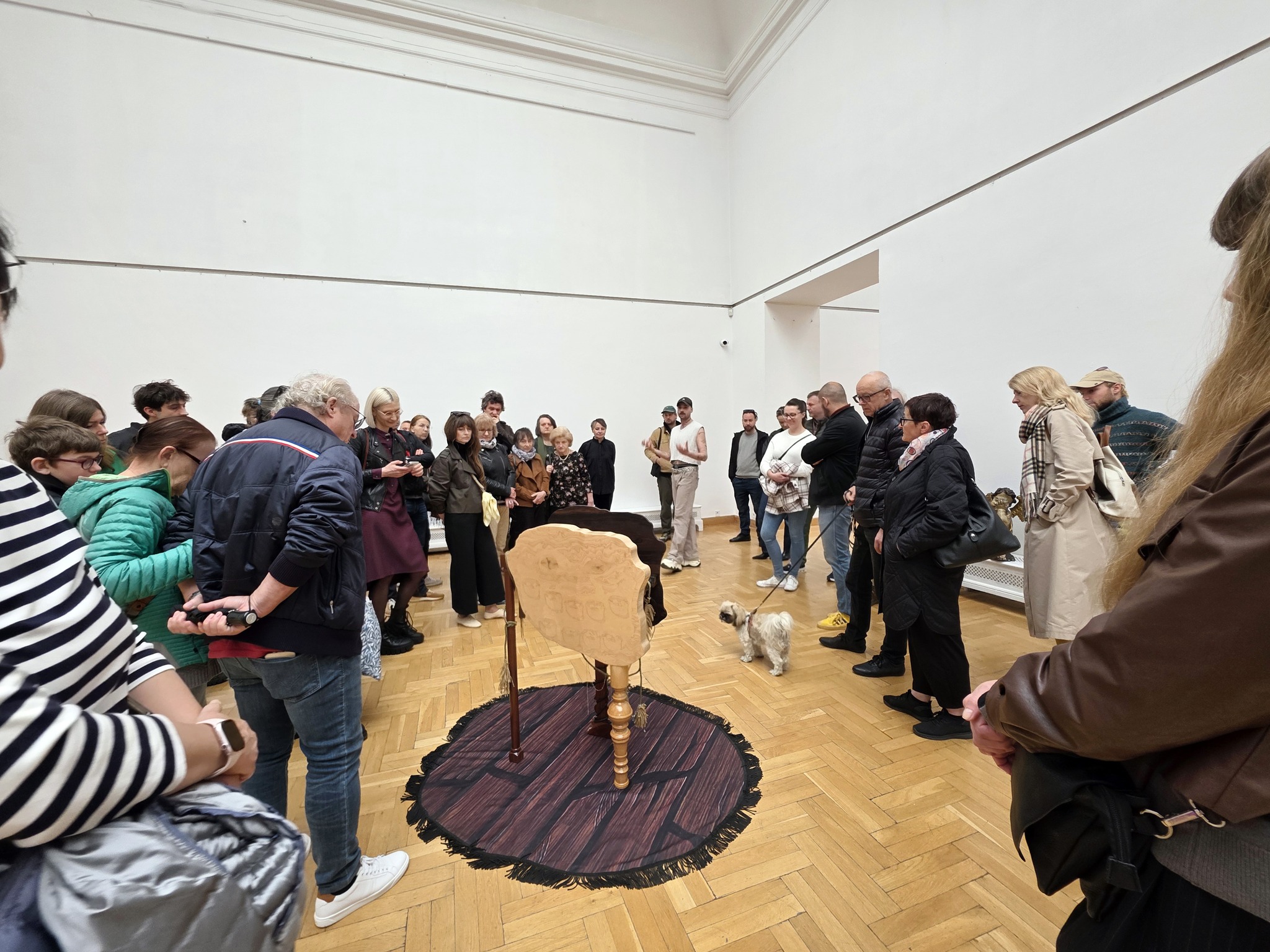 Fot. z oprowadzania kuratorskiego wystawy (dzięki uprzejmości organizatorów)