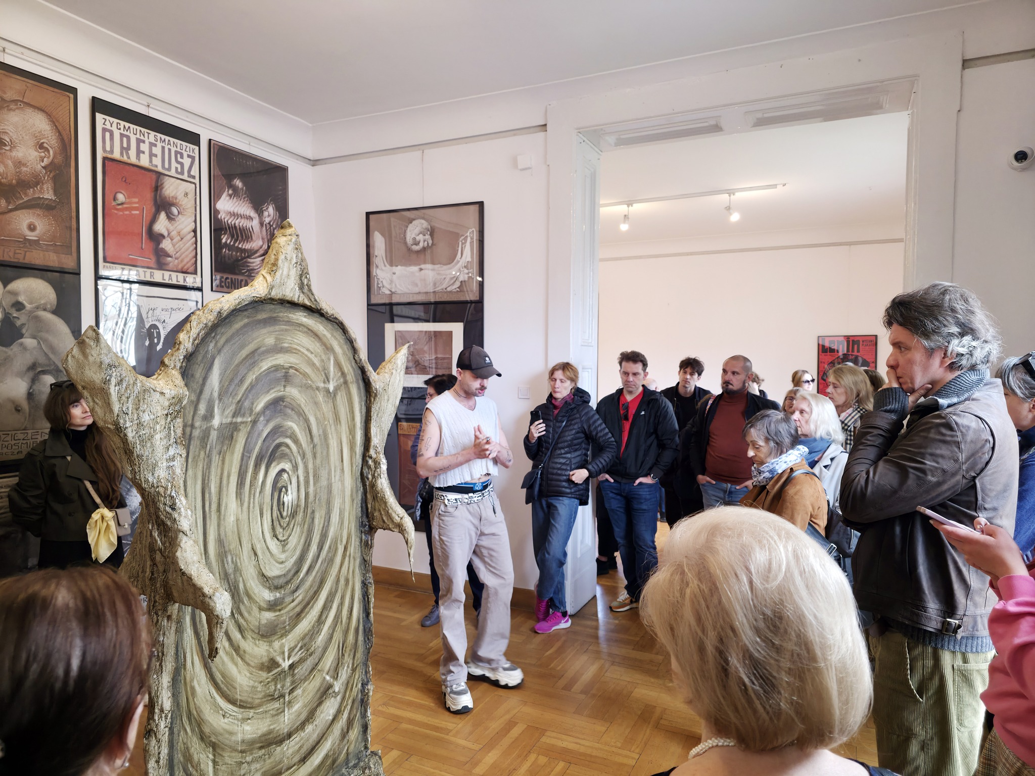 Fot. z oprowadzania kuratorskiego wystawy (dzięki uprzejmości organizatorów)