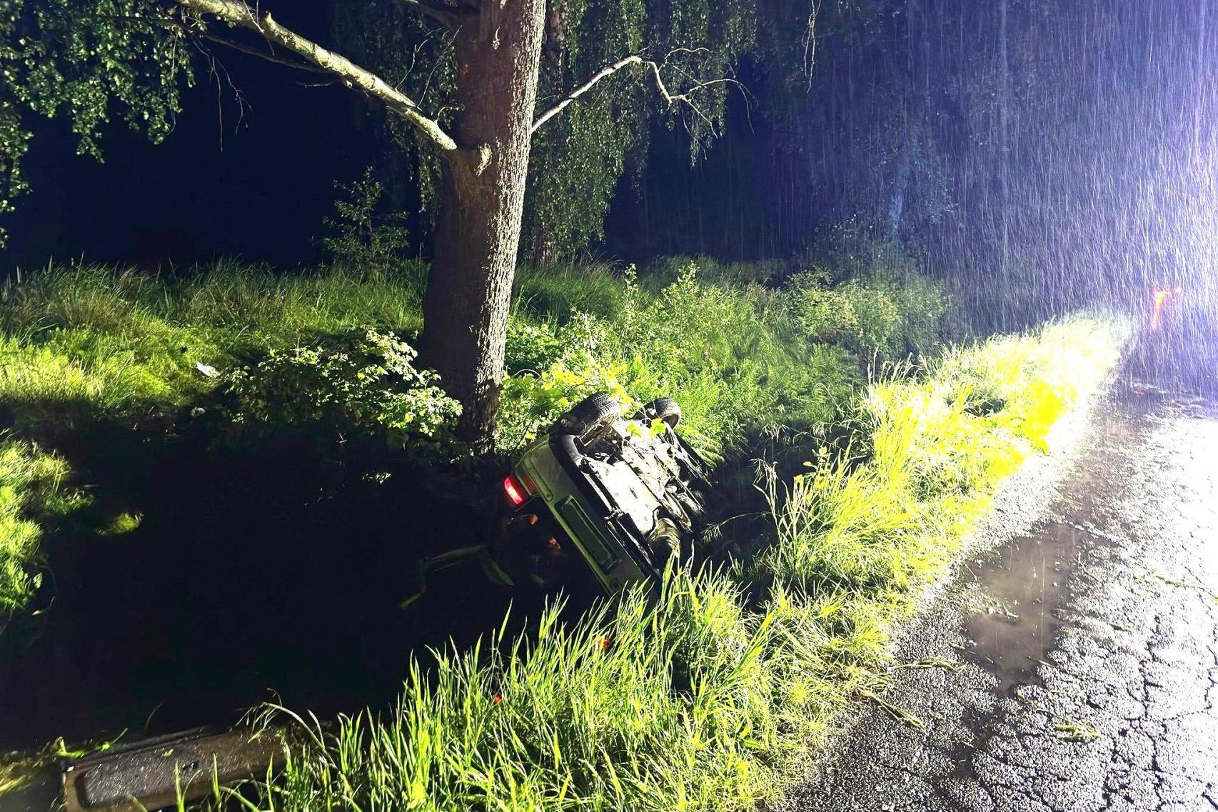 Trzy nastolatki ranne w wypadku w Grojcu. Sprawcą świeżo upieczony kierowca