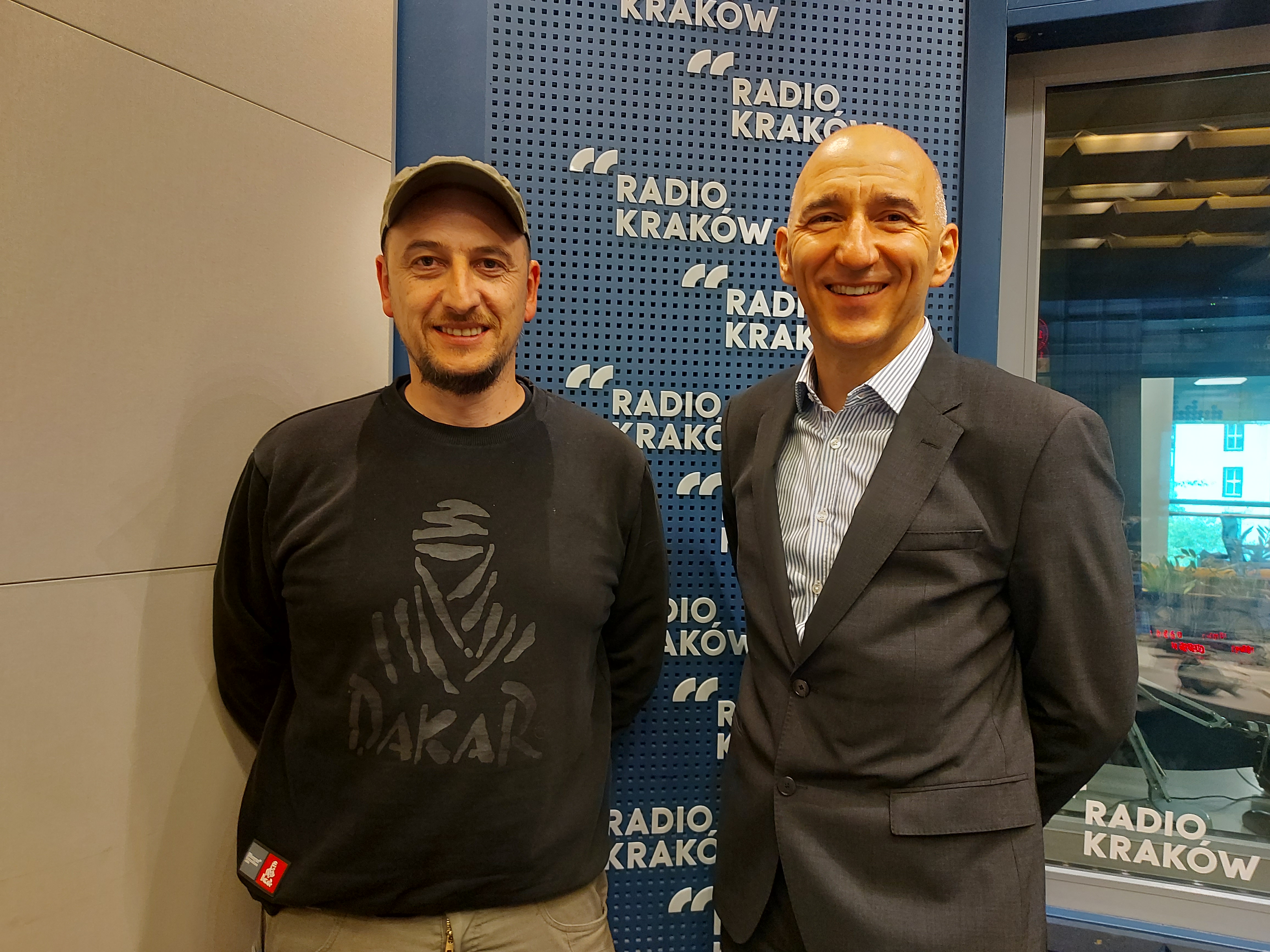 Szymon Smółka i dr Adam Pala/fot. Sylwia Paszkowska