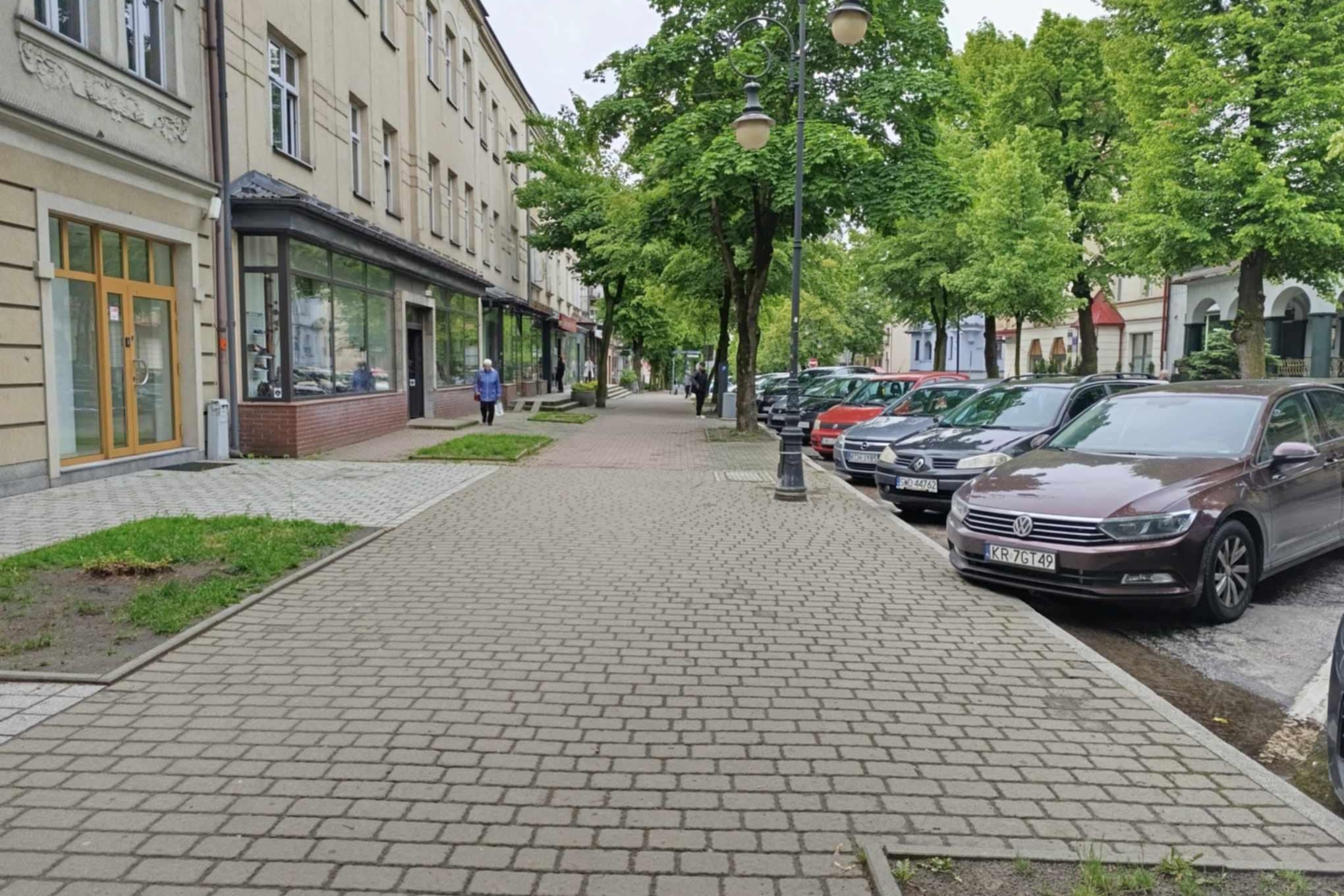 Aleja Henryka w Chrzanowie - tu to było najwięcej interwencji policji/ Fot. Natalia Feluś.