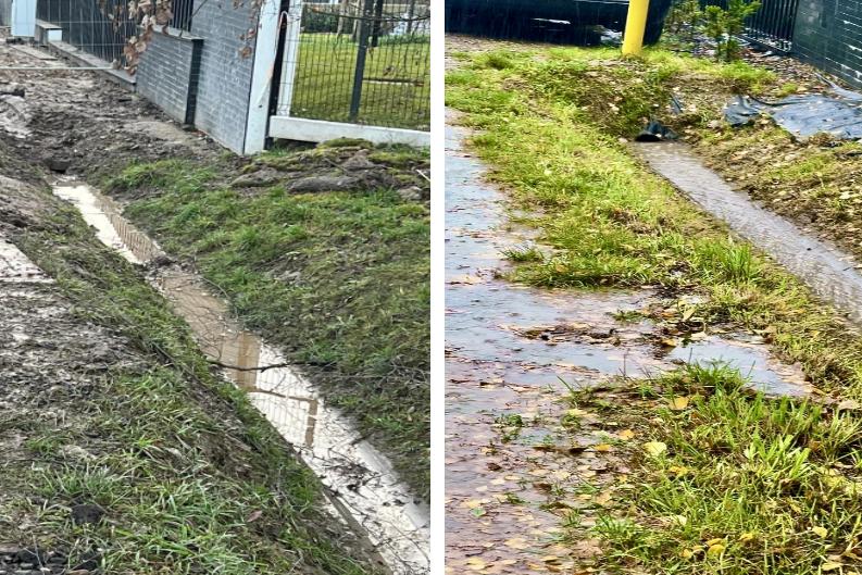 Podtopienia na ul. Truszkowskiego/ Zdjęcia dzięki uprzejmości mieszkańców.