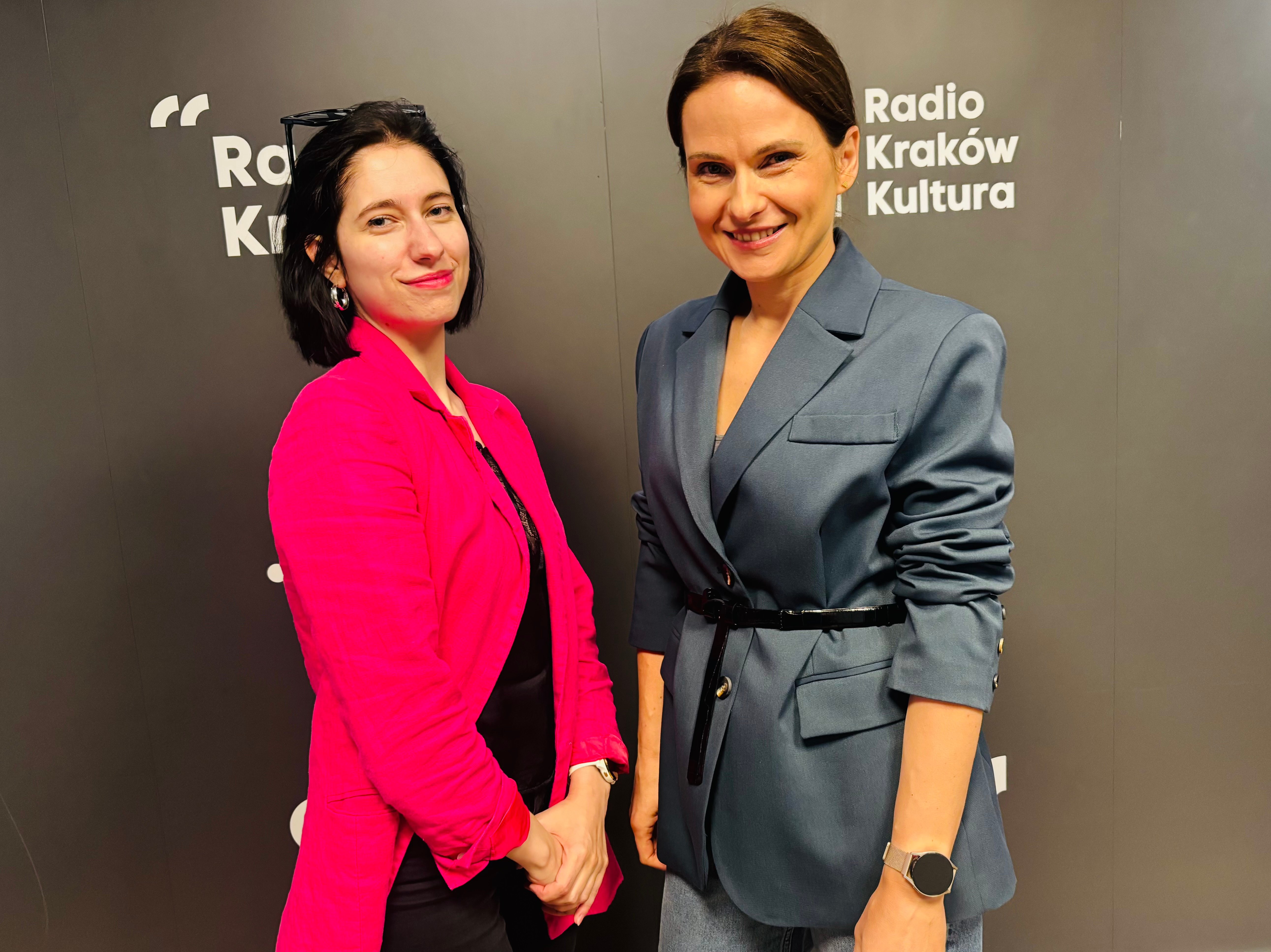 Olga Dziubek i Aleksandra Bialikiewicz/fot. Agata Ciechanowska