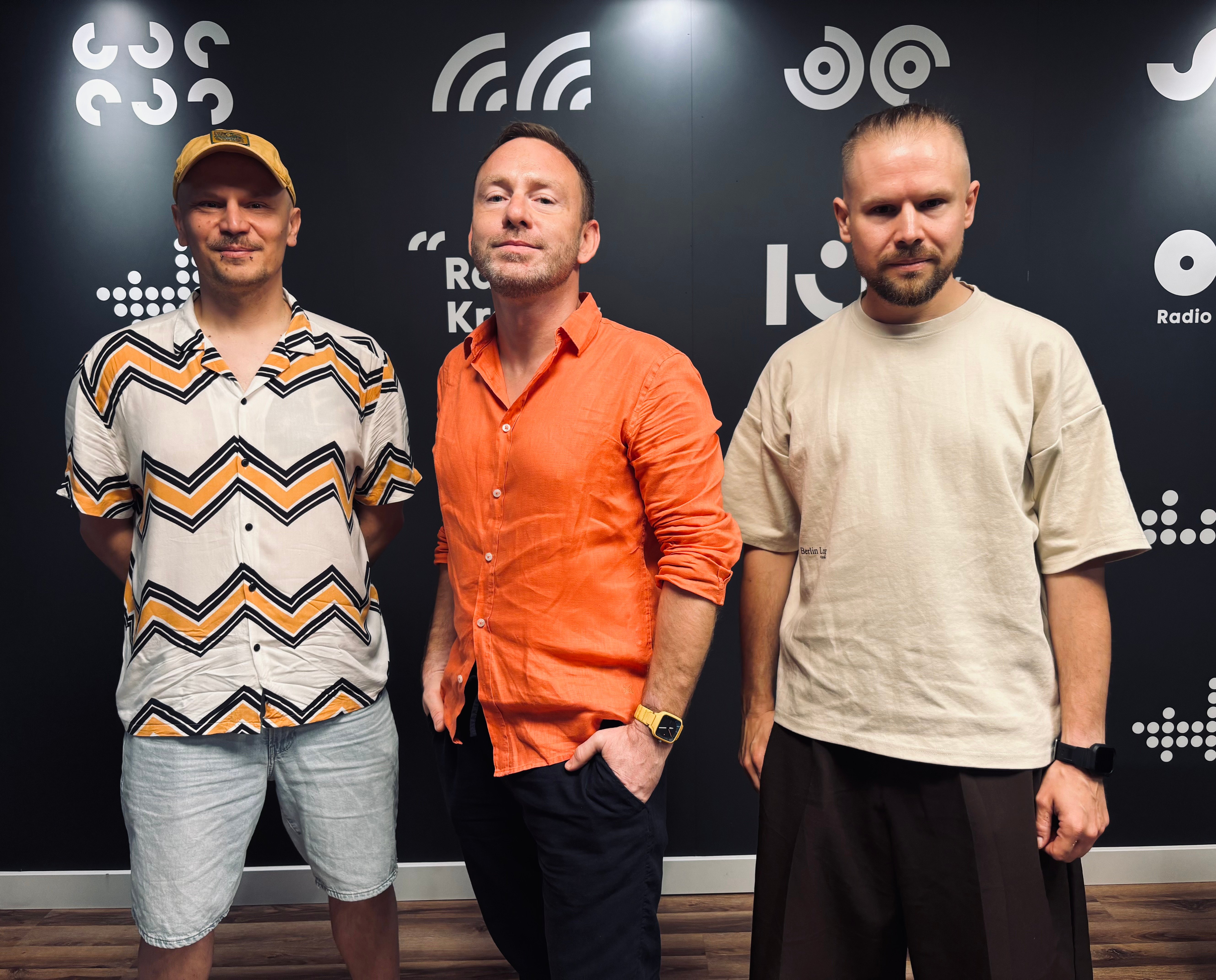 Mateusz Sarapata, Karol Suszczyński i Michał Sarapata/fot. Agata Ciechanowska