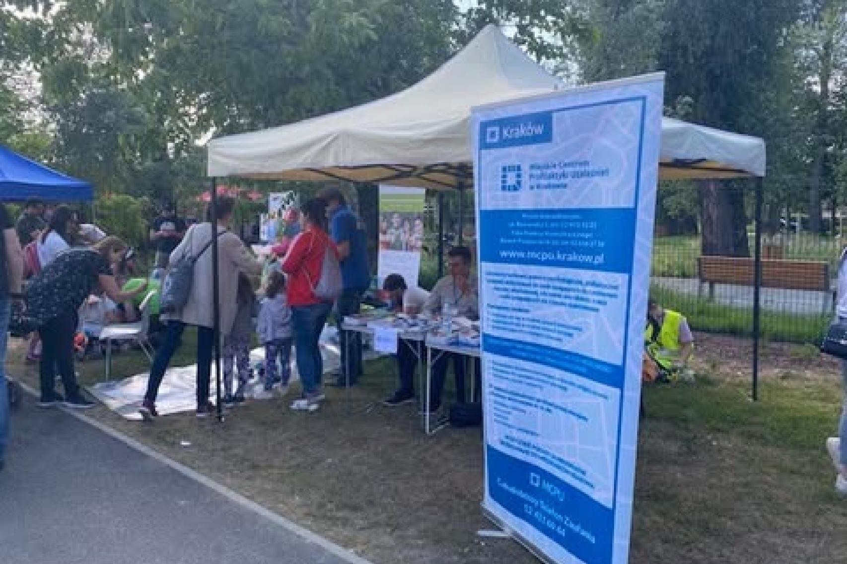 Na rodzinnym pikniku o profilaktyce uzależnień, także wśród najmłodszych