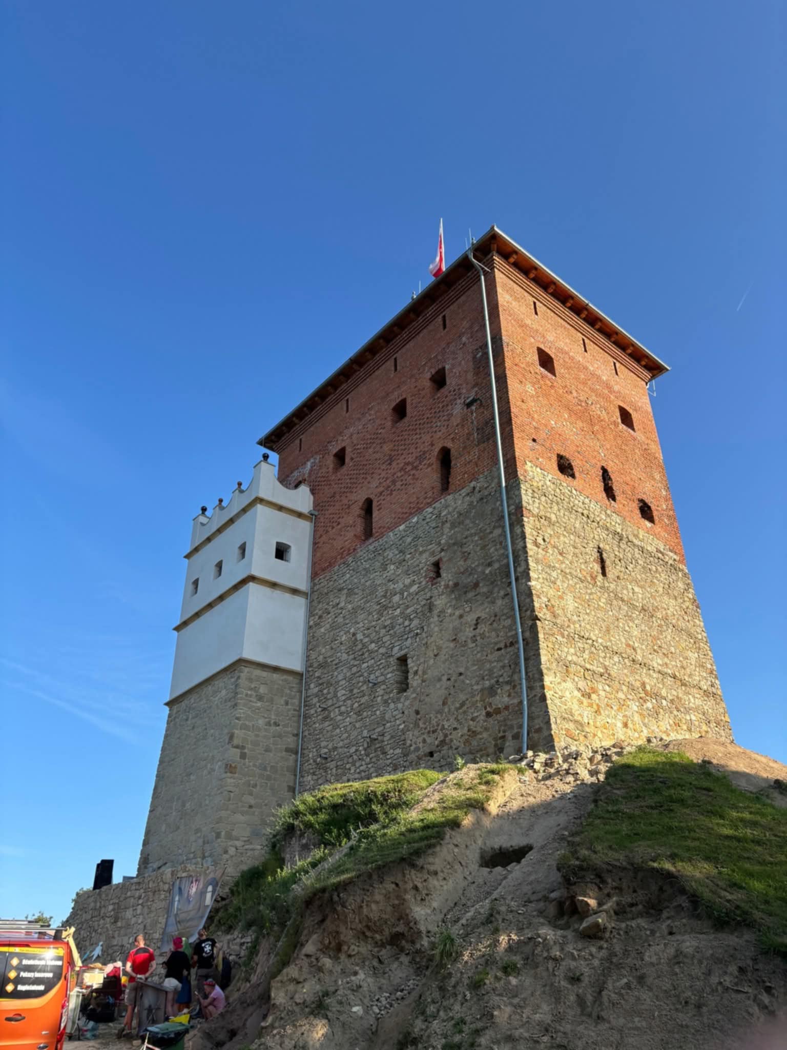 Wieża w Melsztynie. / fot: burmistrz Dawid Chrobak