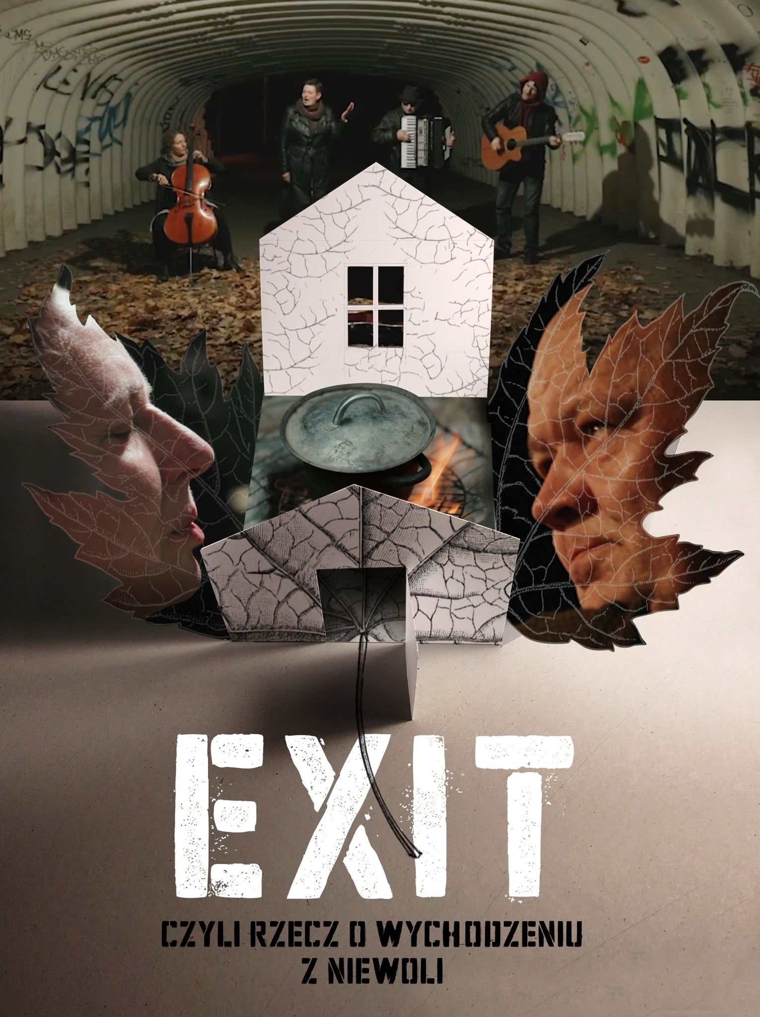 Plakat z filmu Teatru Exit. Dzięki uprzejmości gości