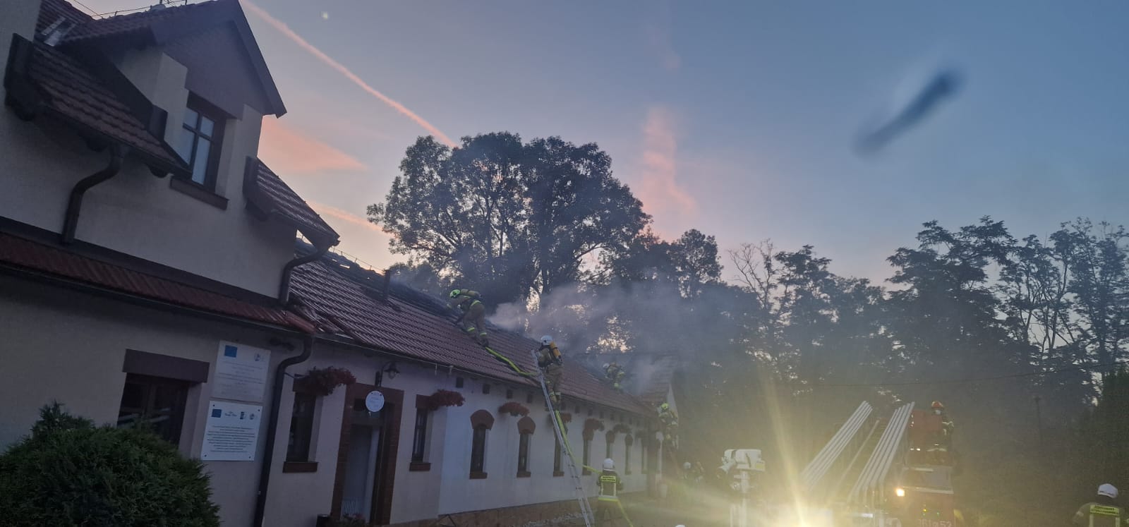 Pożar w Więckowicach