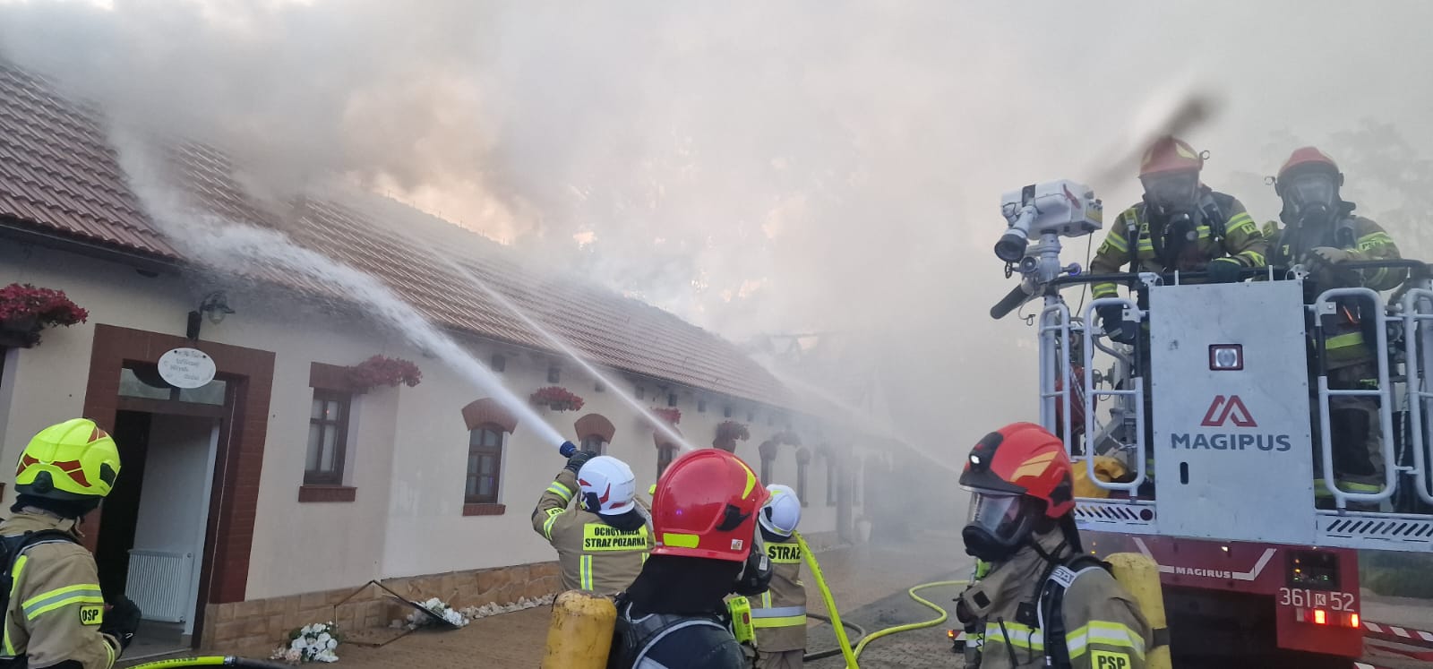 Pożar w Więckowicach