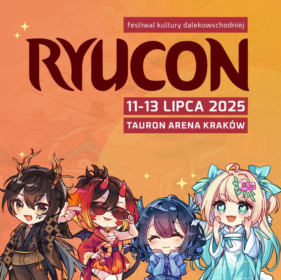 Plakat promujący Ryucon 2025 / źródło: mat. pras. 