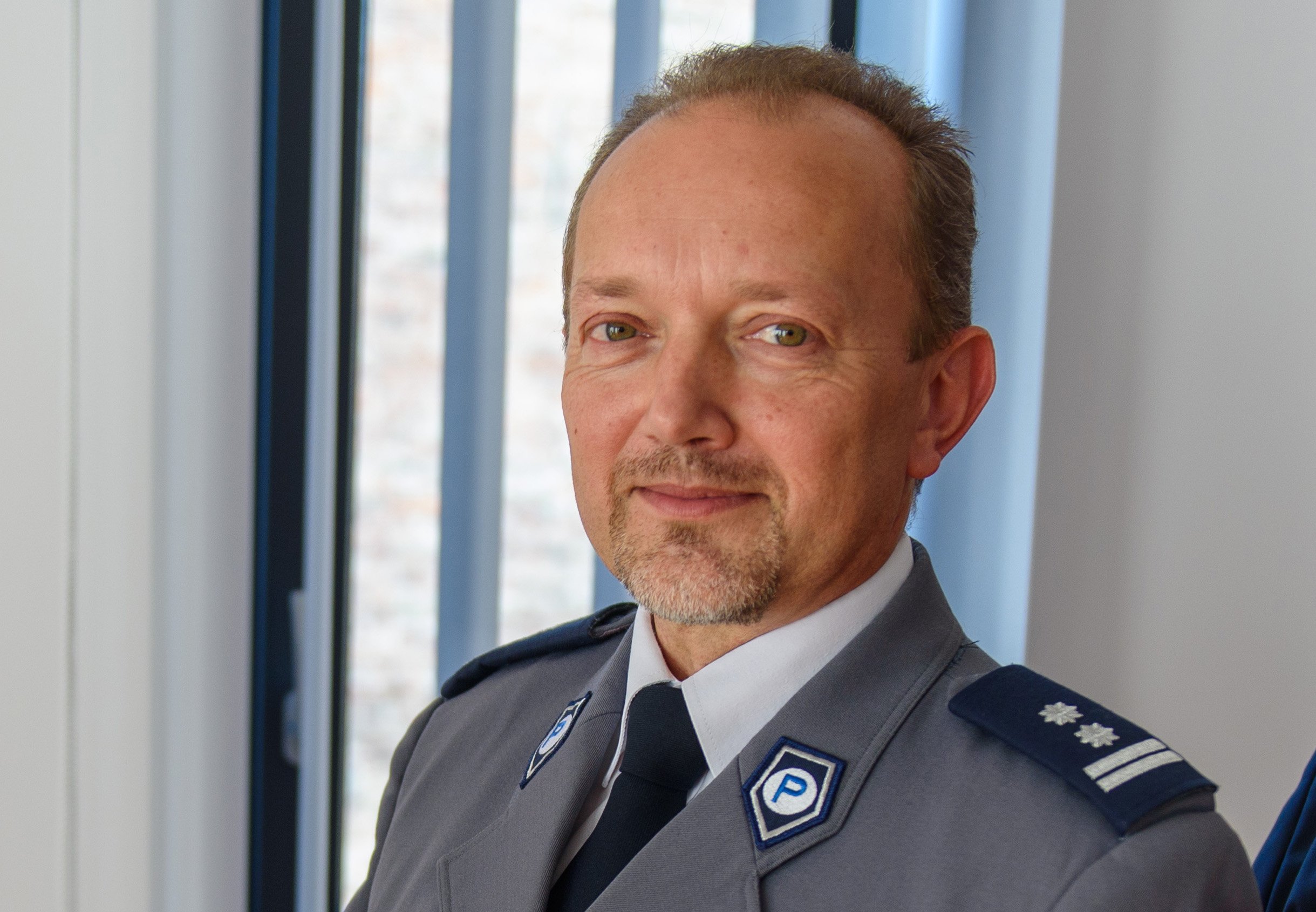 Zastępca komendanta tarnowskiej policji Witold Ślęzak. Fot. P. Topolski
