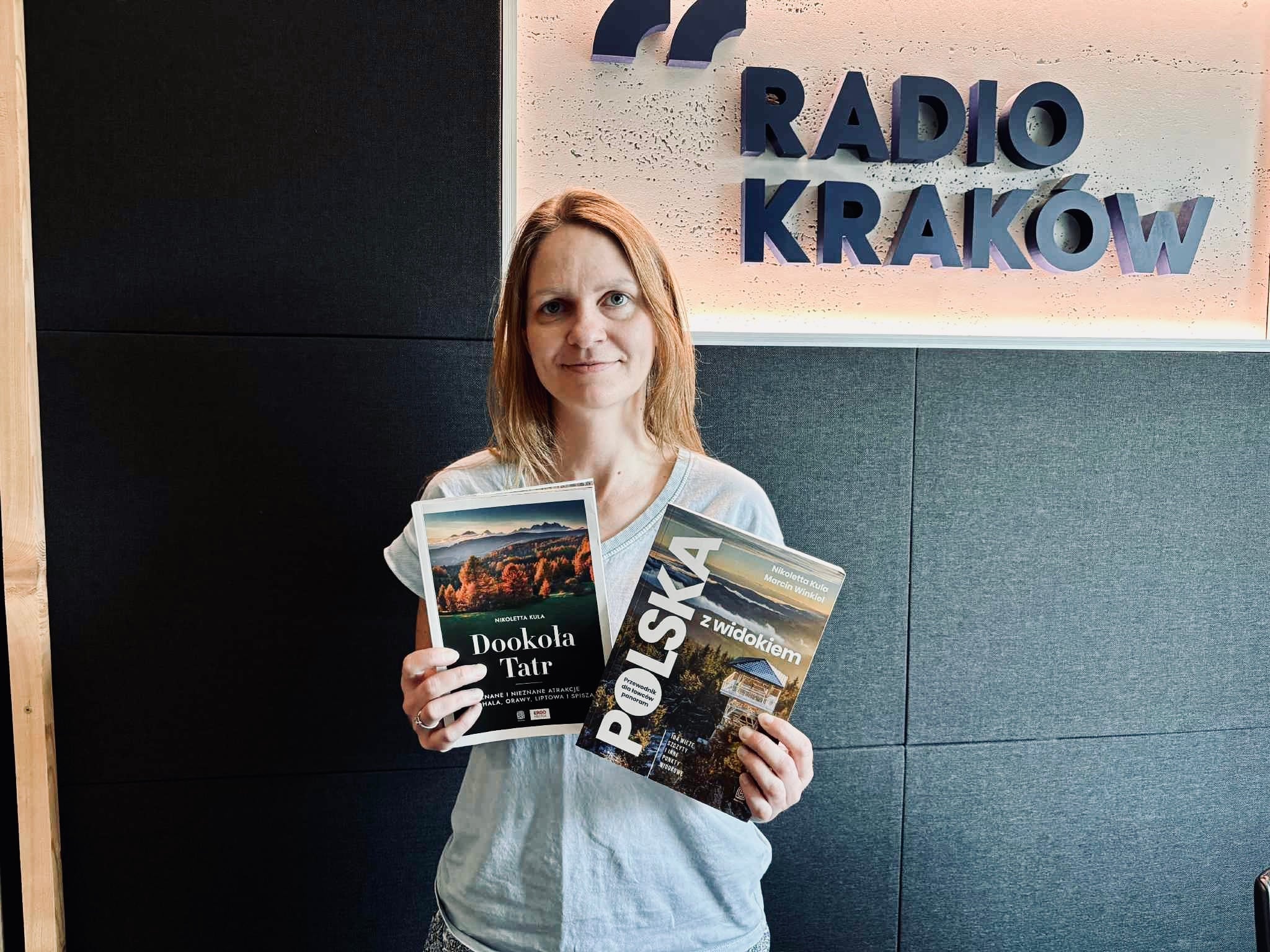 Nikoletta Kula w Radiu Kraków, fot. Sylwia Paszkowska