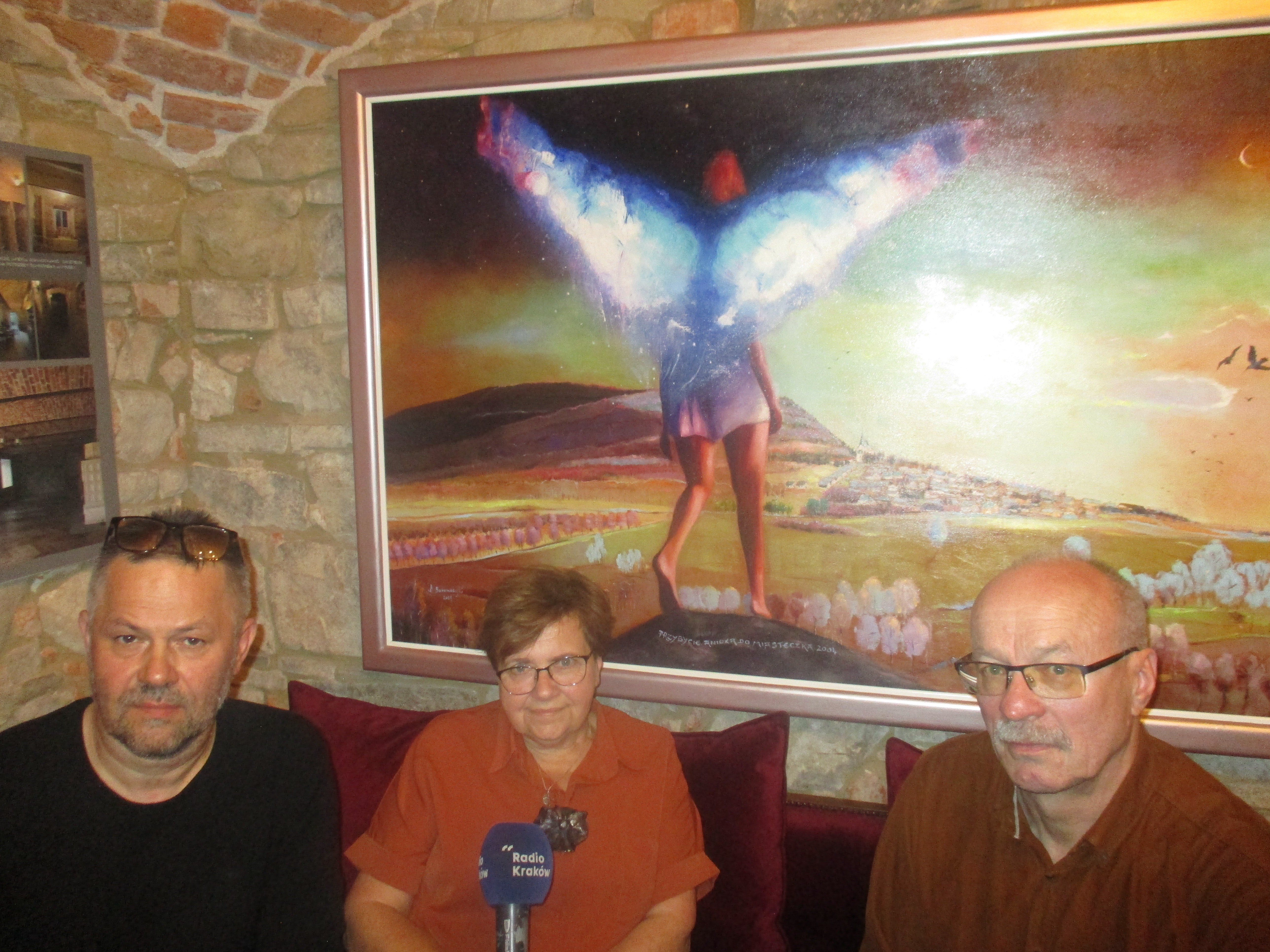 Od lewej: P. Ciastek, A.Witalis - Zdrzenicka i E.