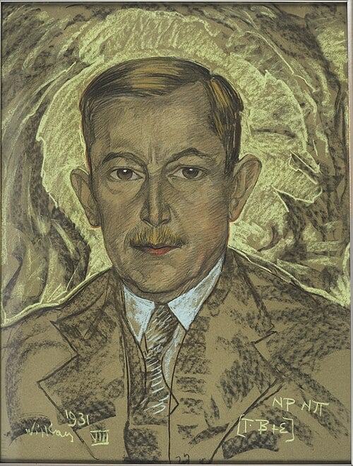 Portret autorstwa Stanisława Ignacego Witkiewicza 