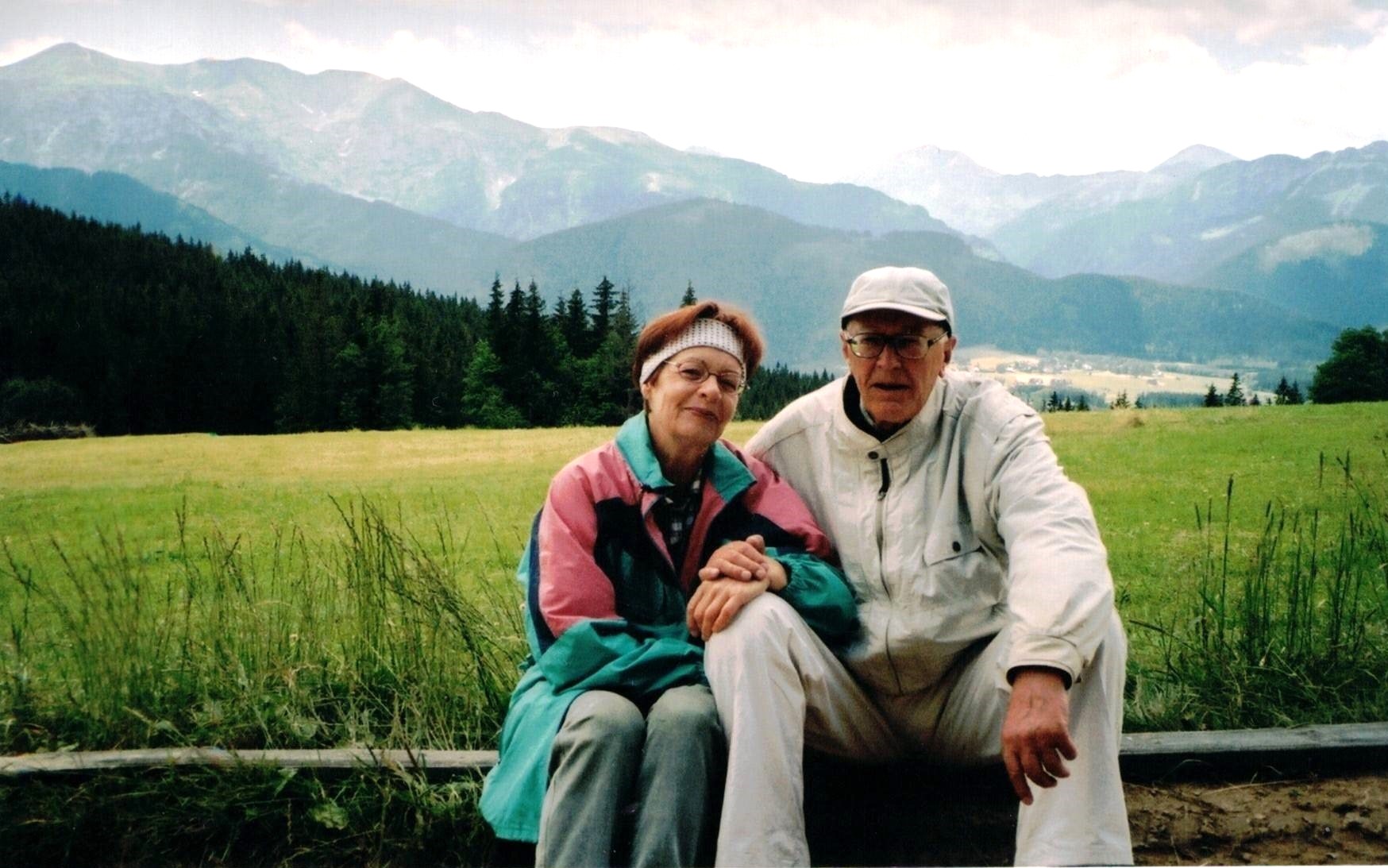 S.Sułkowski z żoną Barbarą