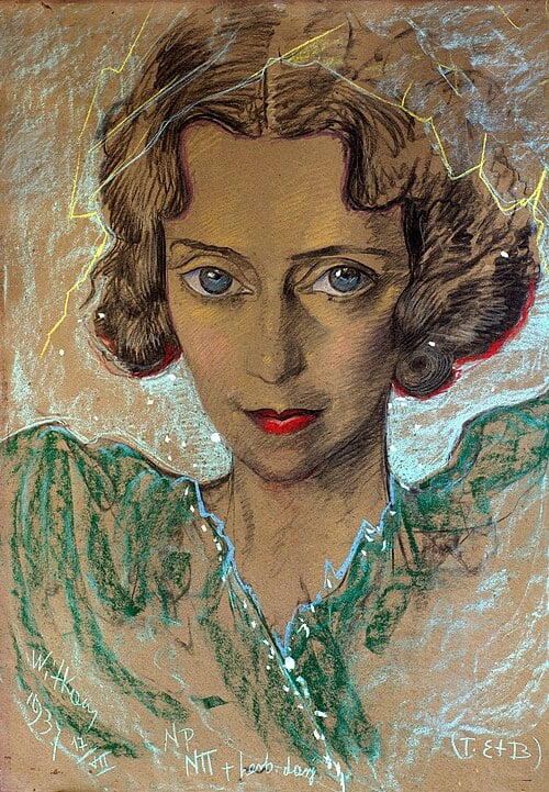 M.Kasprowiczowa, portret Witkacego (1937) - fot. Wikipedia