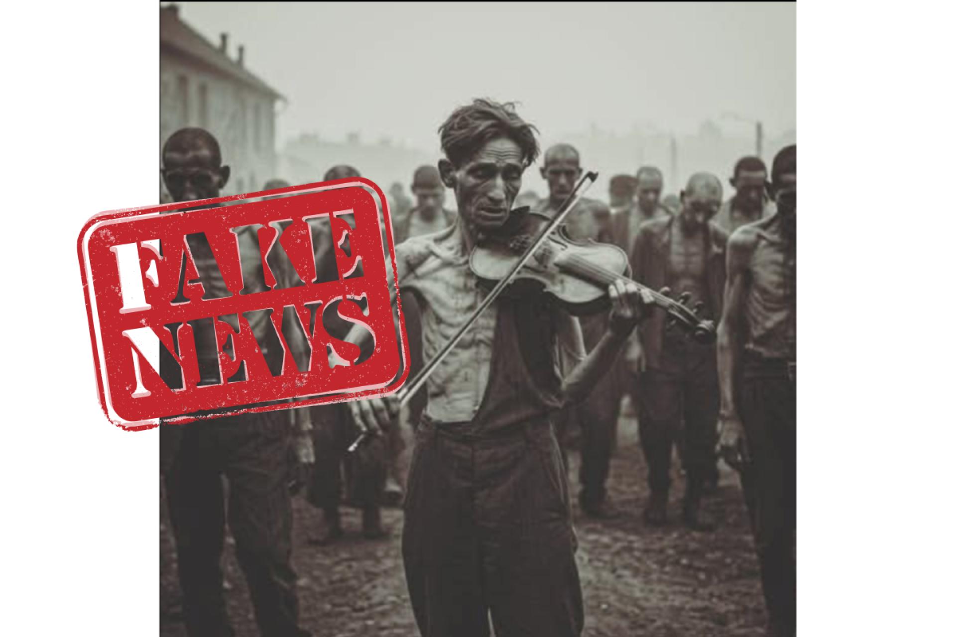 Wzruszającą, ale fałszywa historia. Heniek, skrzypek z Auschwitz, to wytwór AI