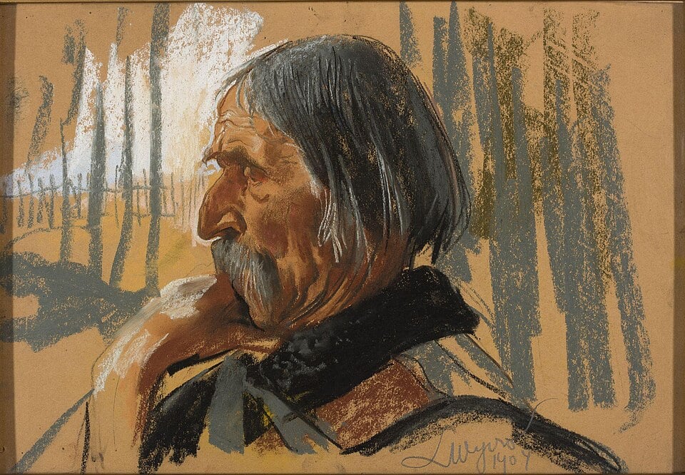 Szymon Tatar - portret Leona Wyczółkowskiego (fot. Wikipedia)