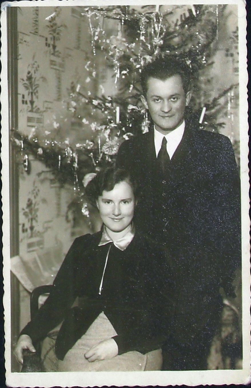 Witold Żuromski z żoną Czesławą (1939)