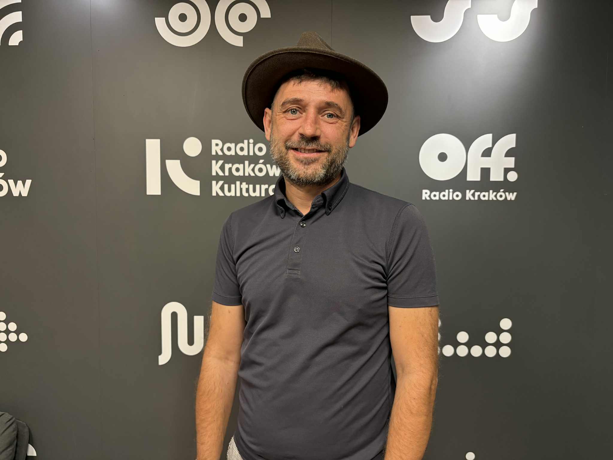 Mirosław Baca w Radiu Kraków, fot. Sylwia Paszkowska