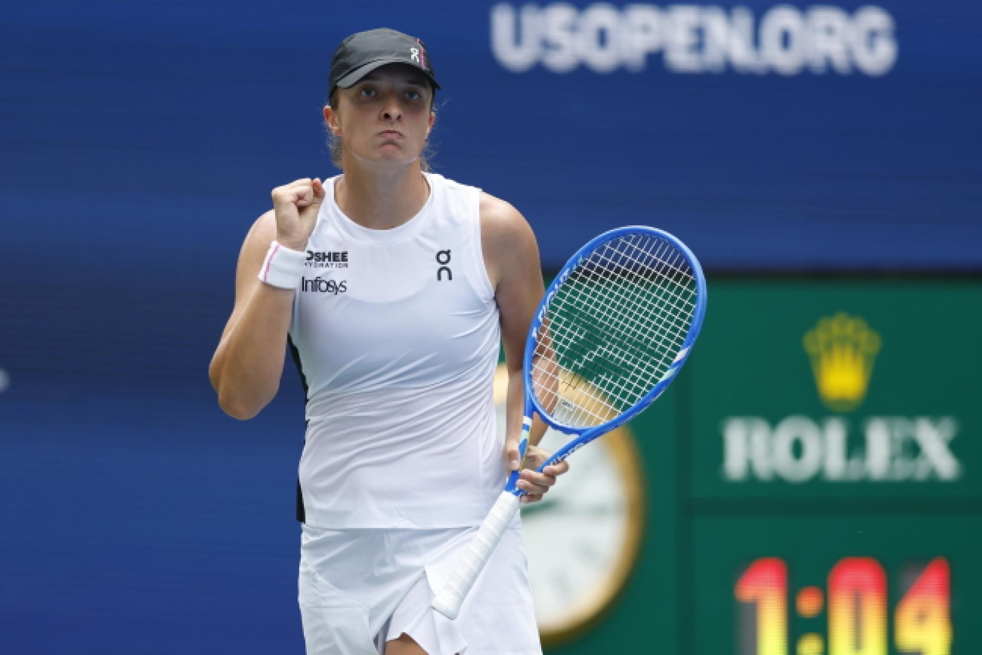 US Open: w środę Iga Świątek zagra o czwarty półfinał Wielkiego Szlema w sezonie