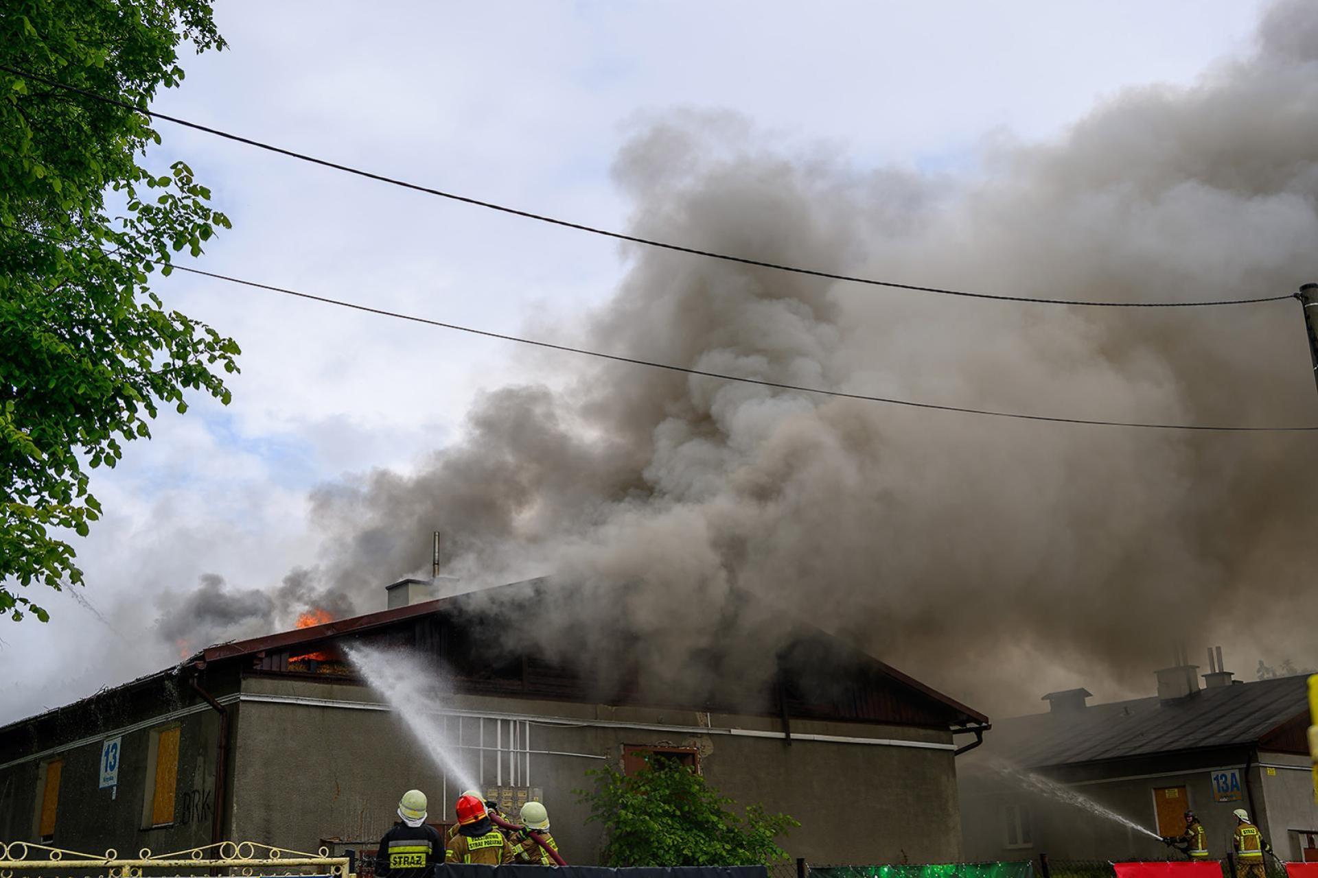 Śledztwo ws. pożaru przy ulicy Krzyskiej w Tarnowie umorzone. Nie ma wniosku o ściganie