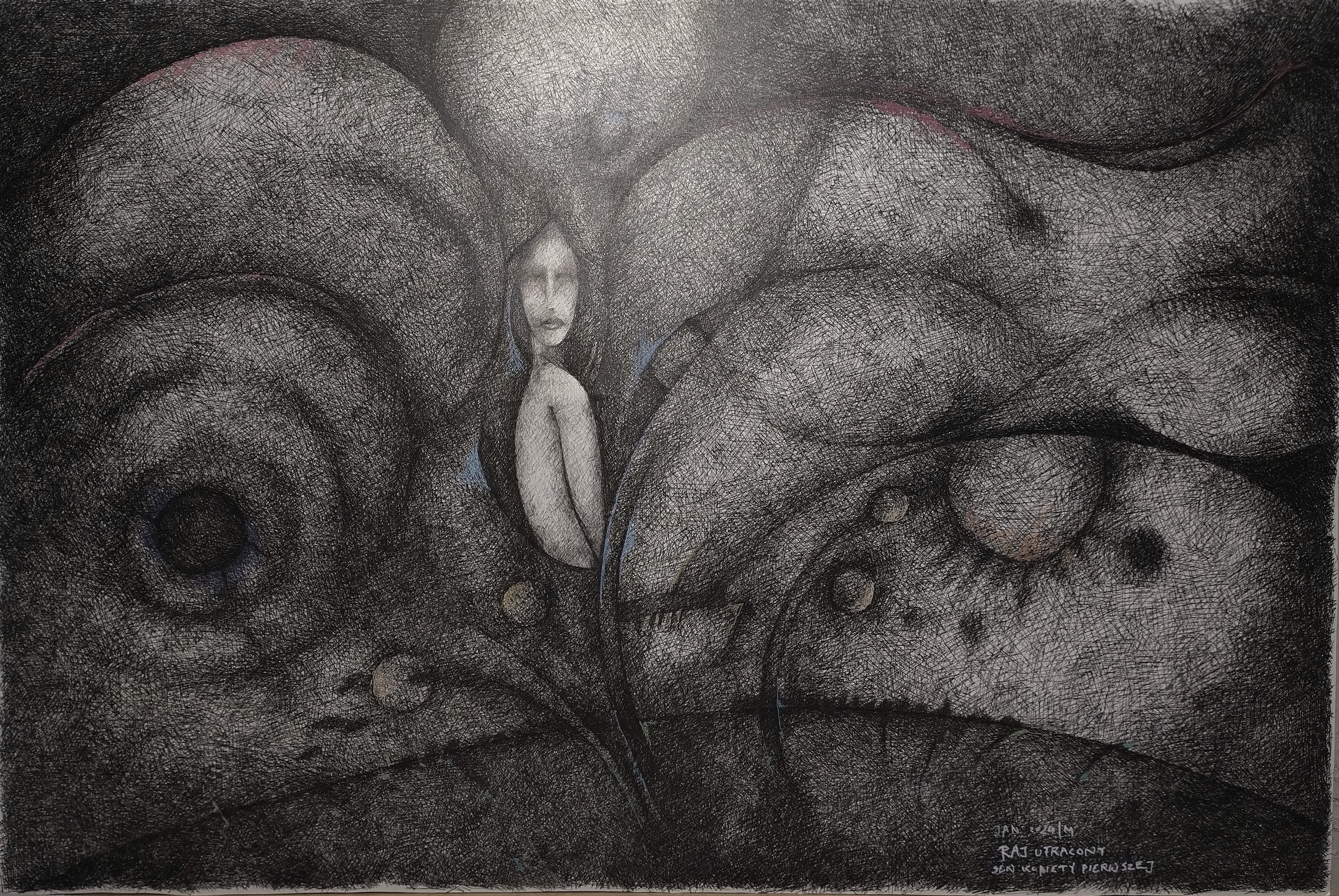 JAN BICZYSKO Raj utracony, Ks. V, Sen kobiety pierwszej