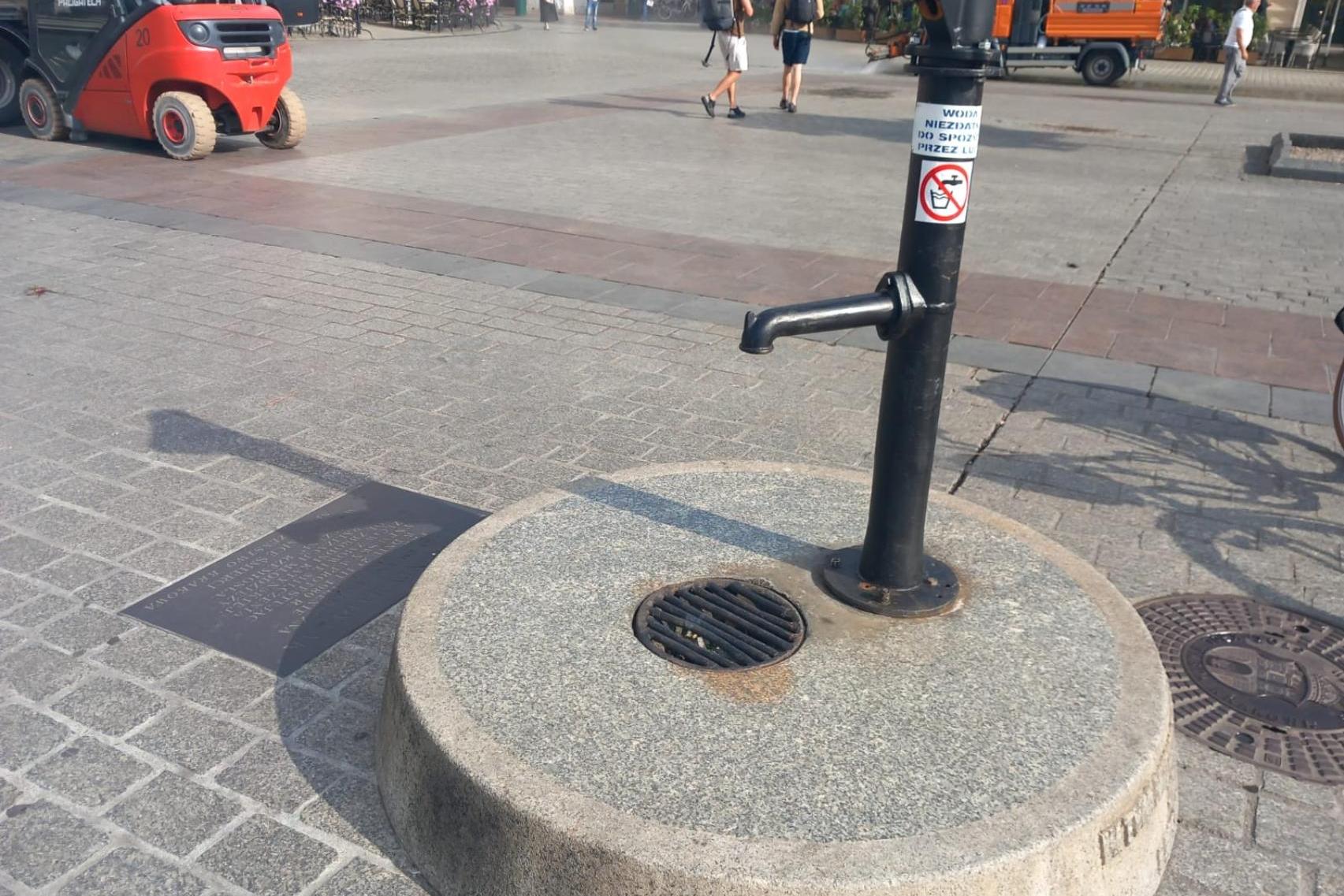 Studzienka im. W. Badylaka bez tabliczki pamiątkowej. Wodociągi uspokajają: nikt jej nie ukradł