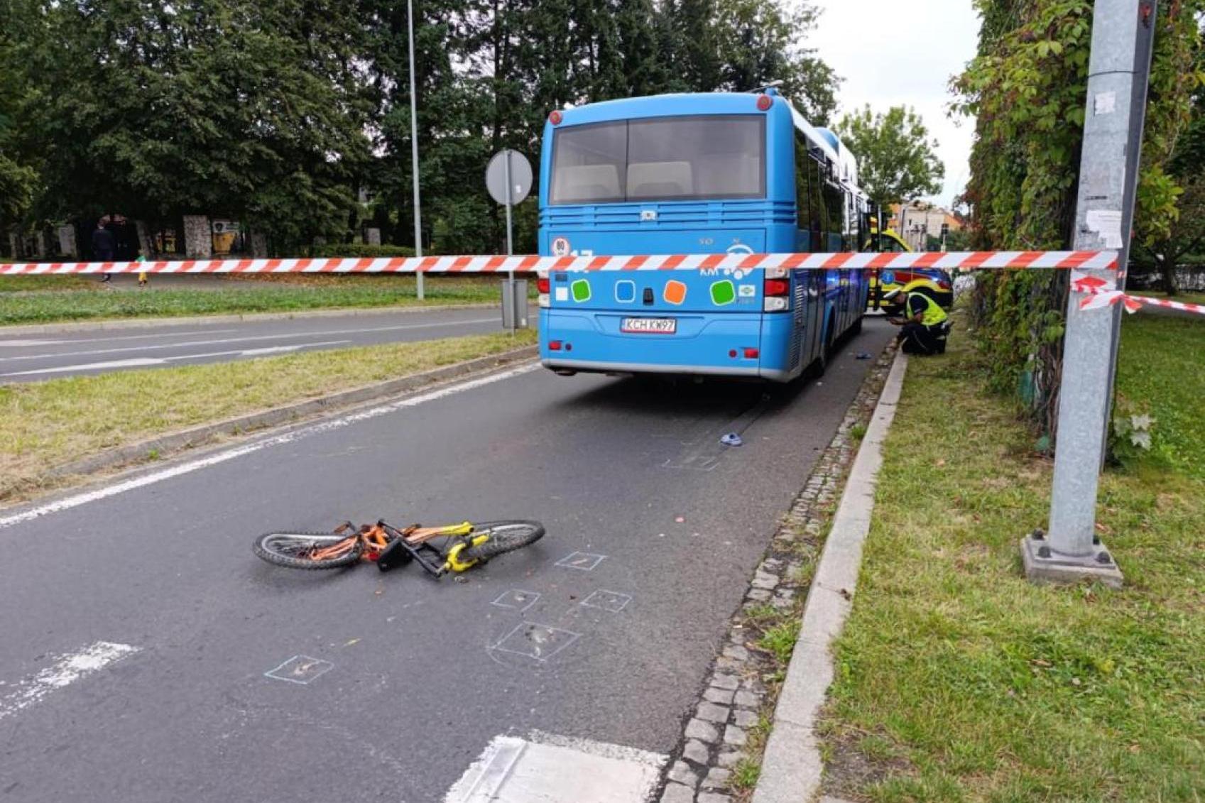 Przesłuchano kierowcę autobusu po tragicznym wypadku w Chrzanowie