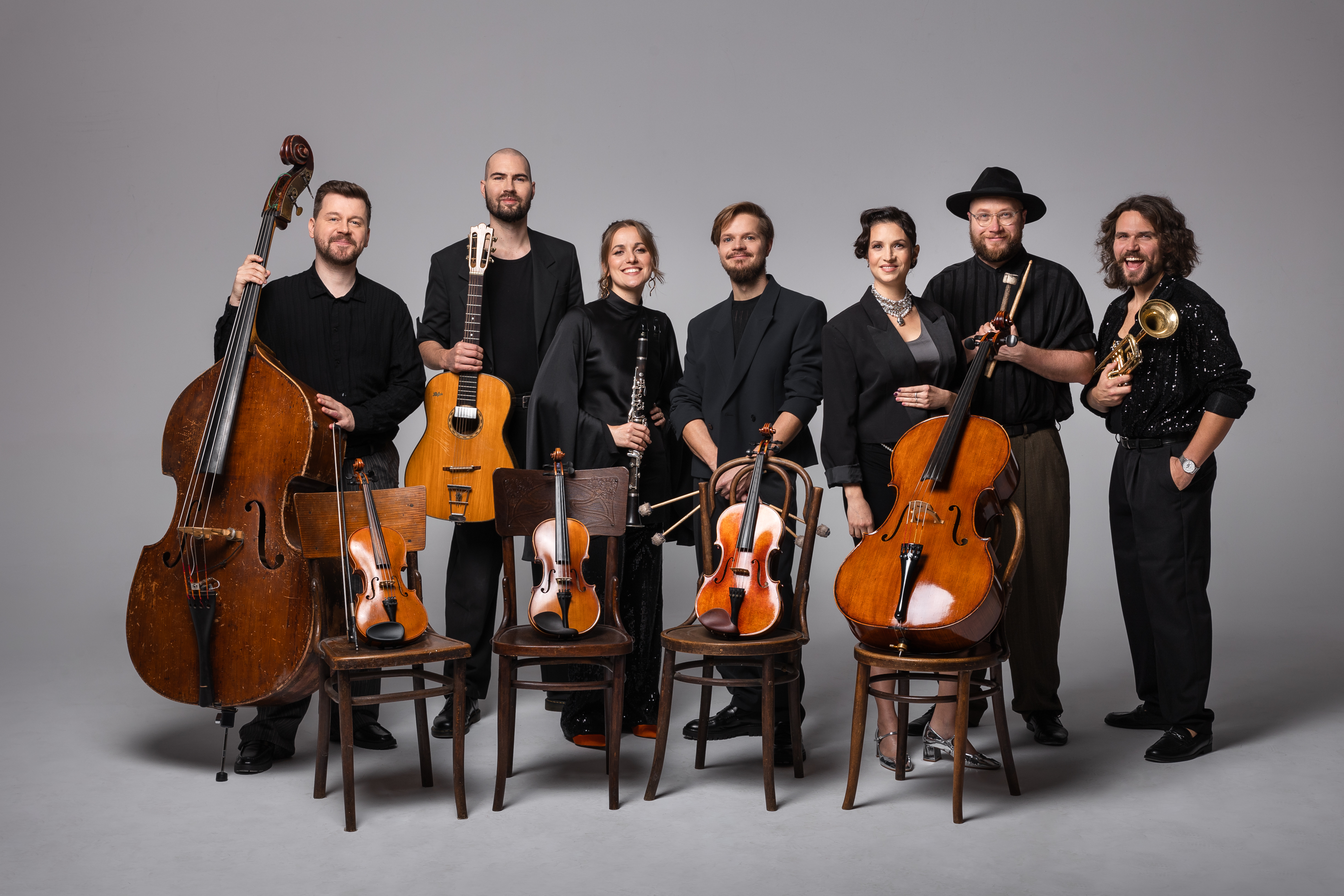 Warszawska Orkiestra Sentymentalna, materiały zespołu