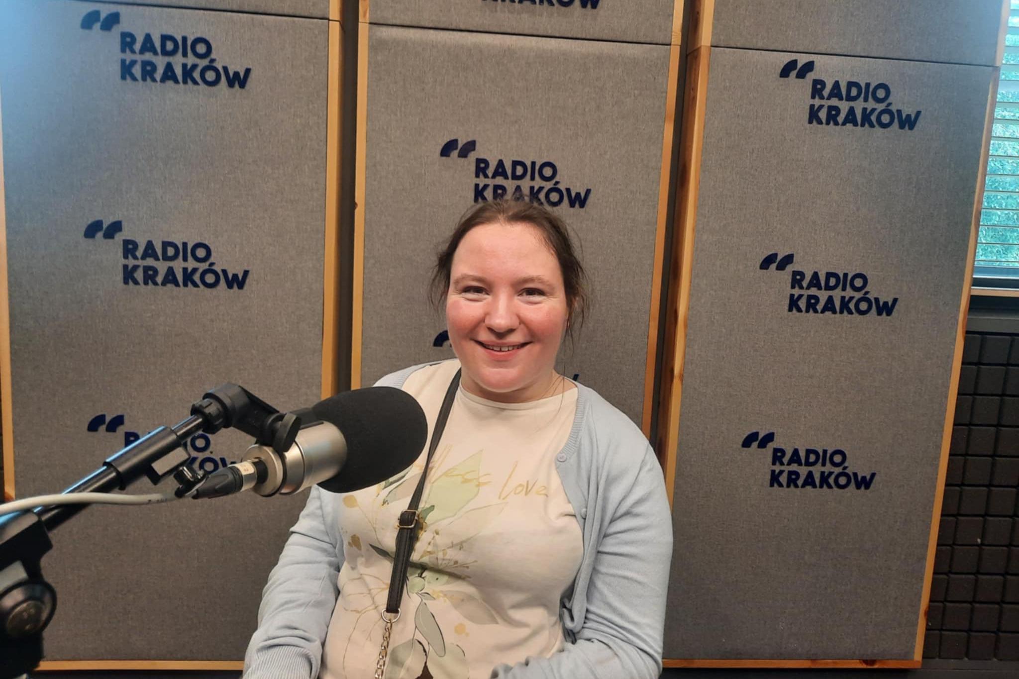 Katarzyna Książek w Radiu Kraków 