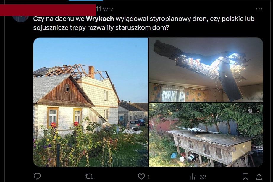 Dron czy piorun? Media społecznościowe pełne są tego typu wpisów