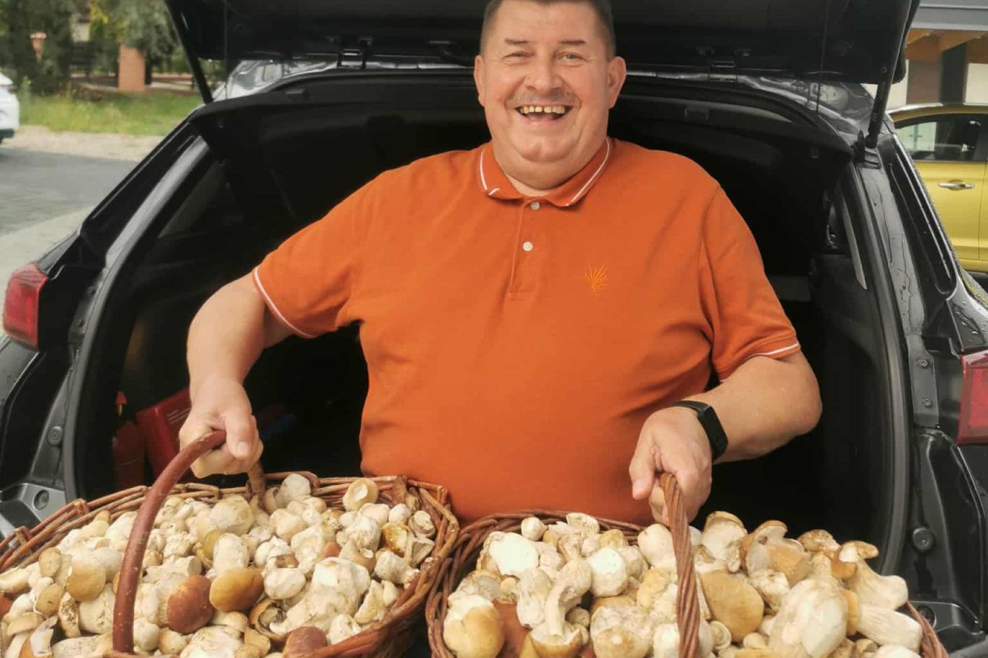 Wysyp grzybów w tarnowskich lasach. Zobaczcie zbiory słuchacza Radia Kraków