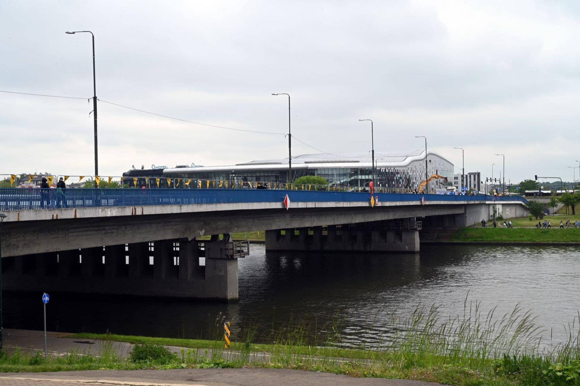 Most Grunwaldzki później dla tramwajów, szybciej dla kierowców