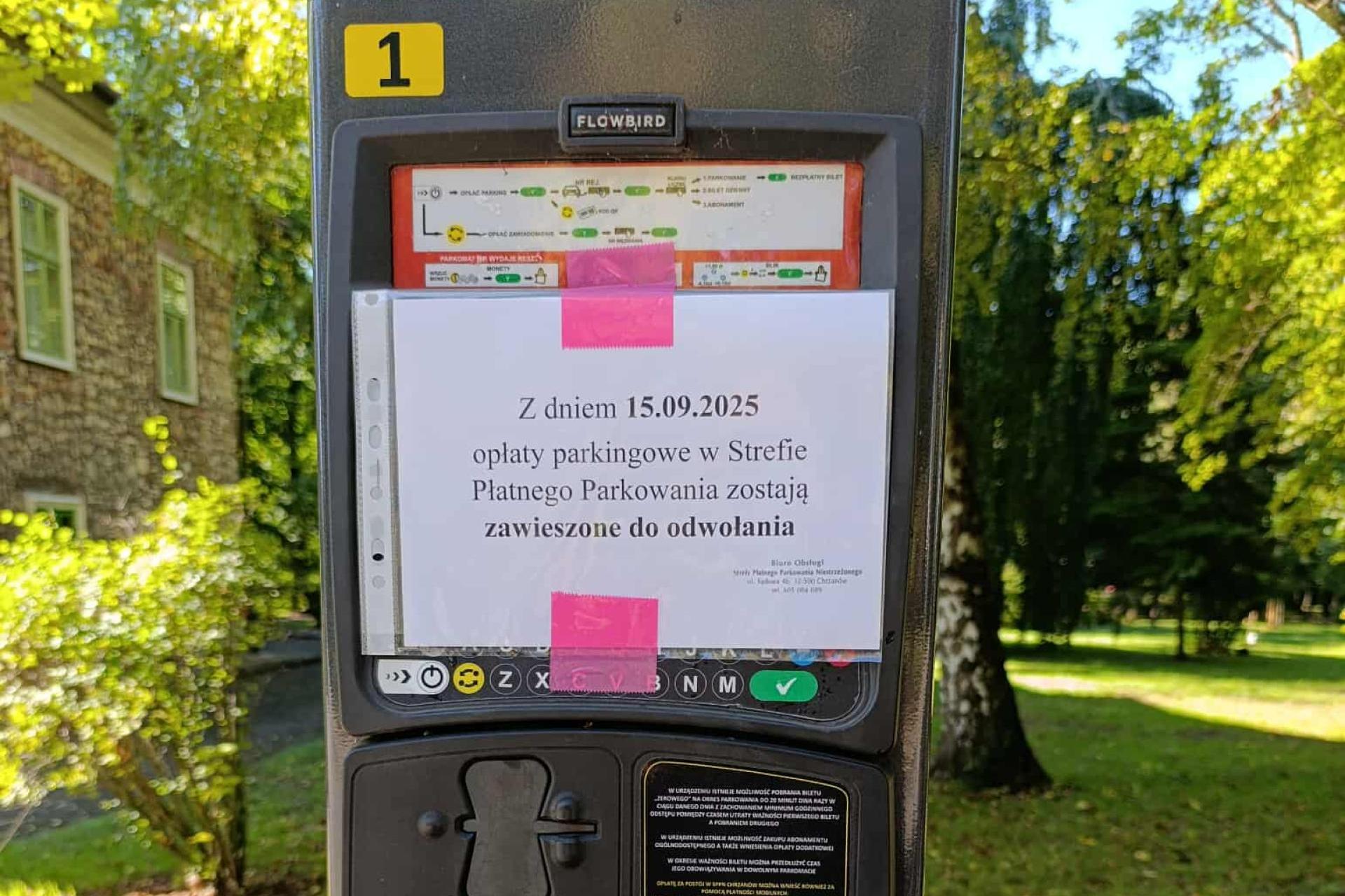 Miesiąc bez opłat za parkowanie w centrum Chrzanowa. Powód bardzo prozaiczny