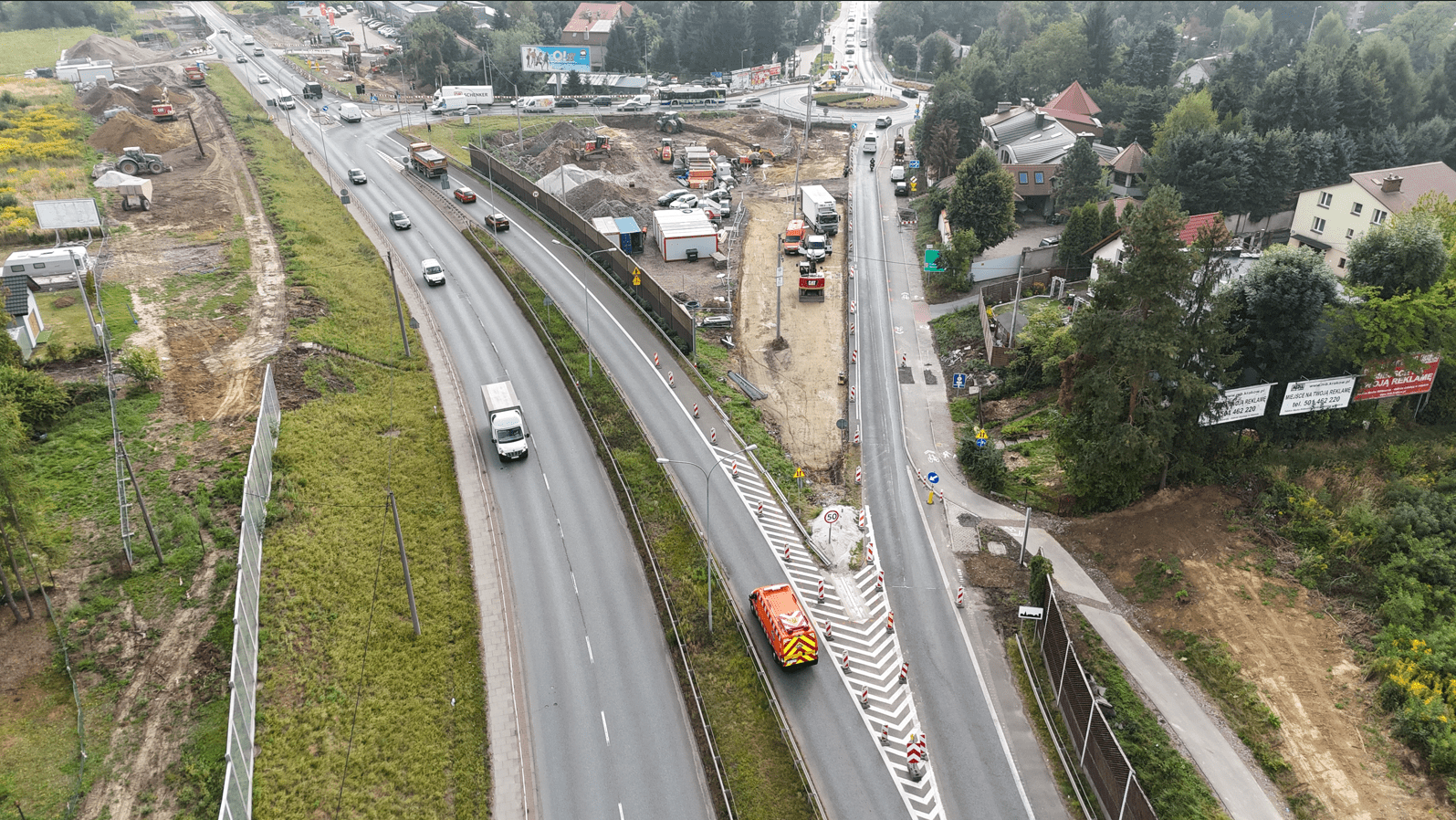 Sprawdź, jakie utrudnienia szykują się w Wieliczce. Fot. mat. prasowe GDDKiA