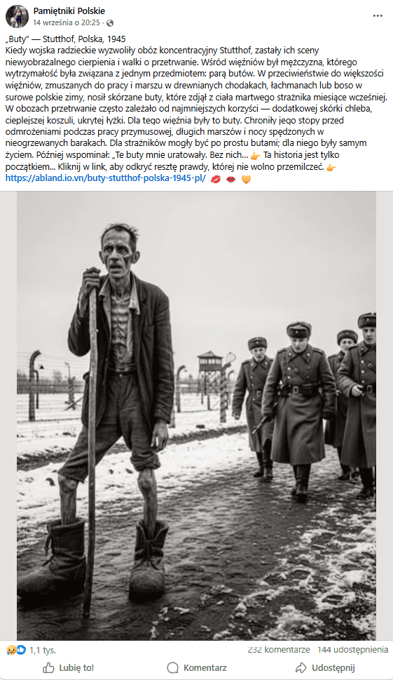 To zdjęcie wykreowała sztuczna inteligencja