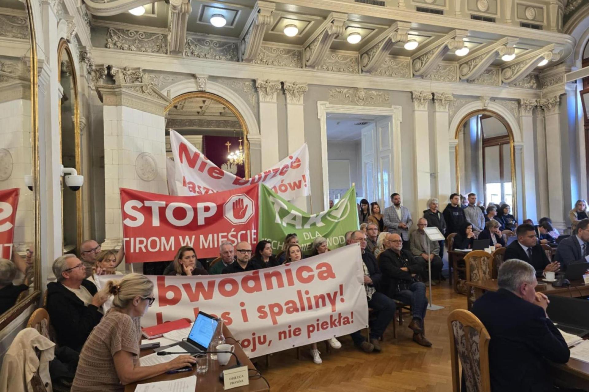 Obwodnica Tarnowa znów budzi emocje. Radny miał być zastraszany przed głosowaniem