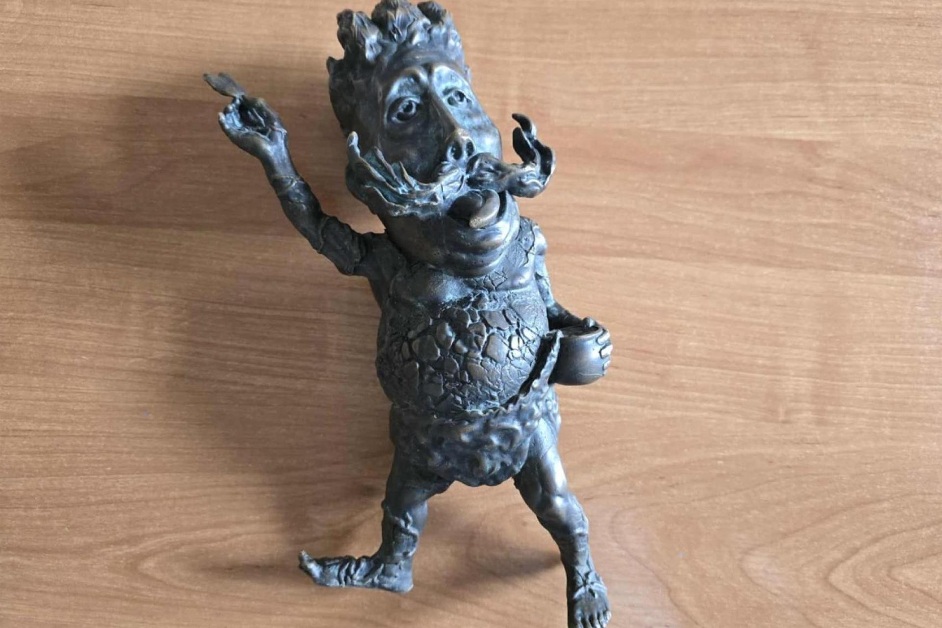 Skradziony maszkaron Strażnik Żywiołów wraca na tarnowski szlak