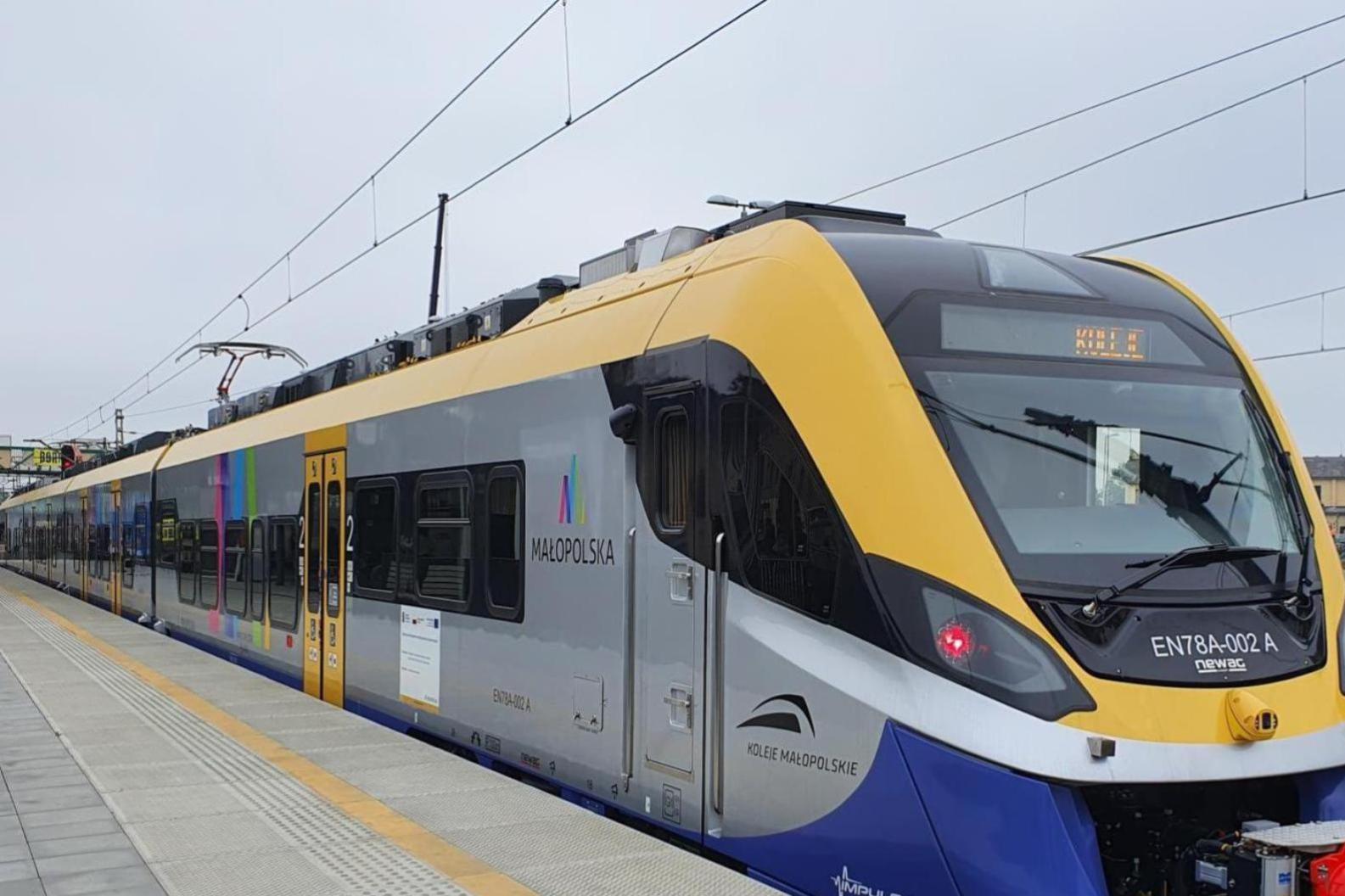 Awaria spowodowała opóźnienia pociągów na trasie Kraków - Tarnów