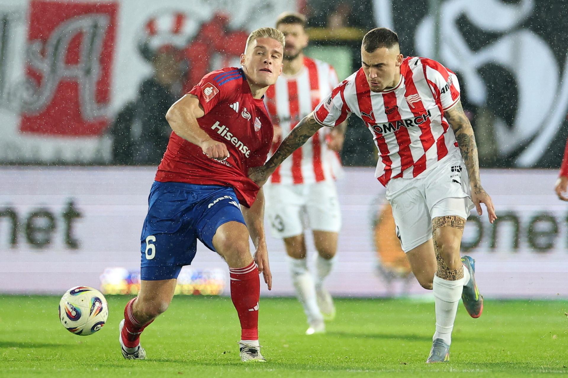 Pewna wygrana piłkarzy Cracovii