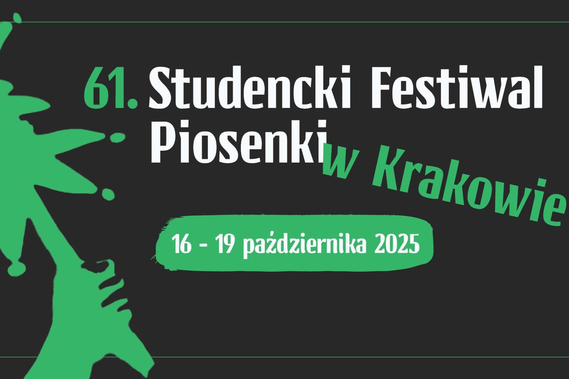 Gabriela Kundziewicz wygrała tegoroczną edycję Studenckiego Festiwalu Piosenki w Krakowie