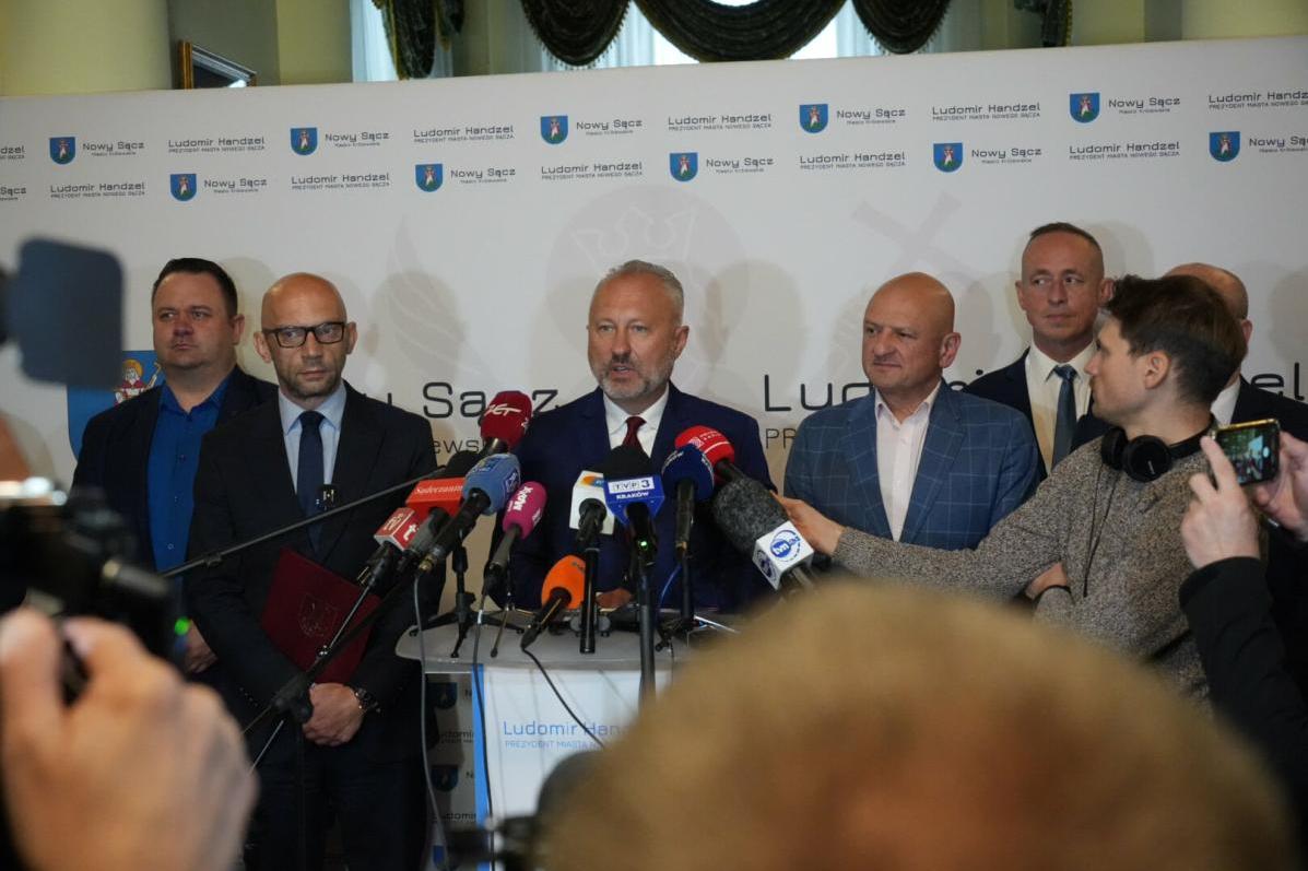 Prezydent Nowego Sącza: To polityczna zemsta. Handzel komentuje swoje zatrzymanie przez CBA