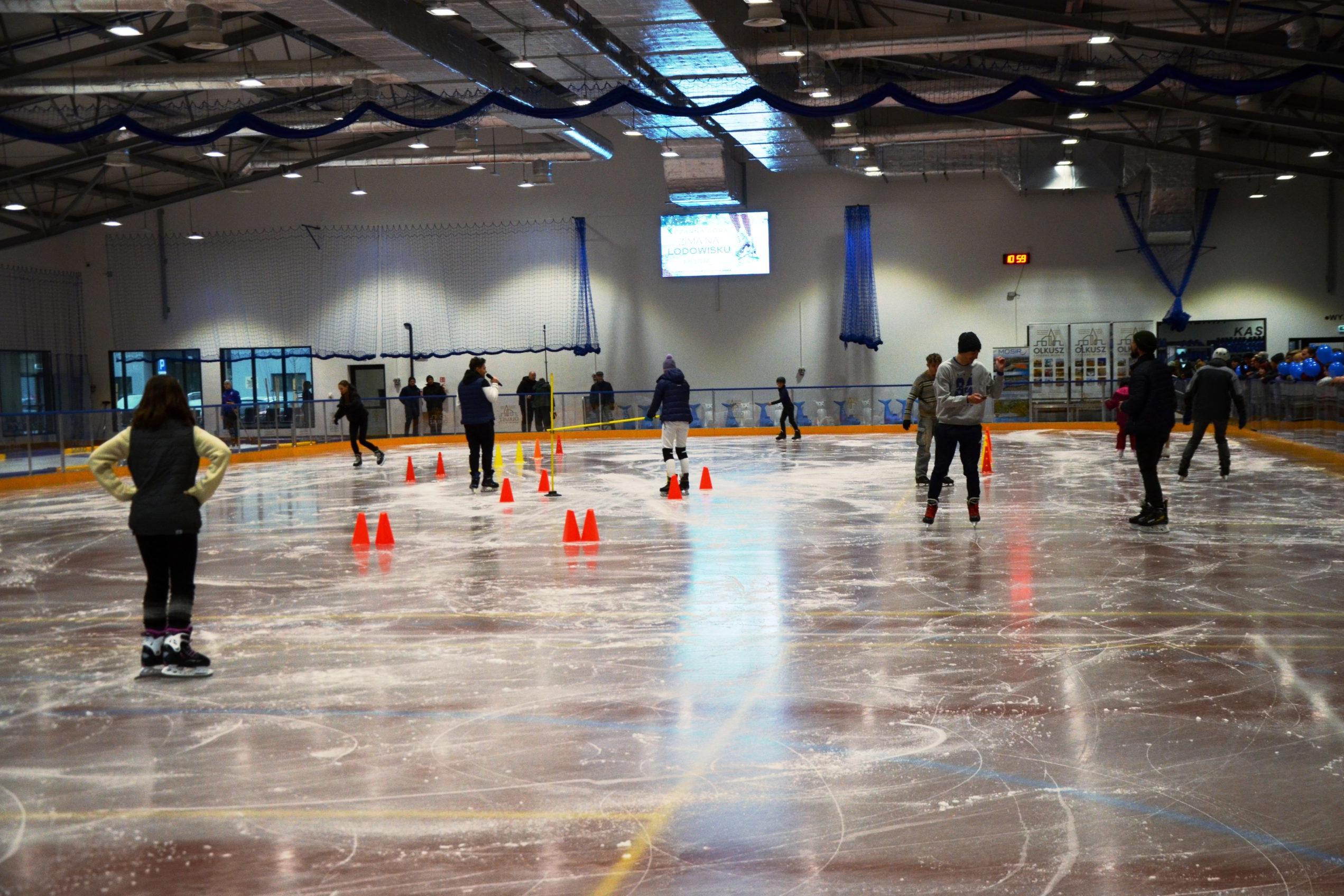 Lodowisko w Olkuszu. Fot. UMiG Olkusz