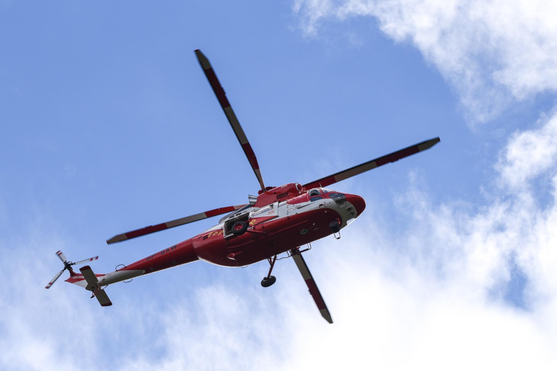 Sokół do przeglądu. Przez miesiąc bezpieczeństwa turystów będzie strzegł śmigłowiec wojskowy