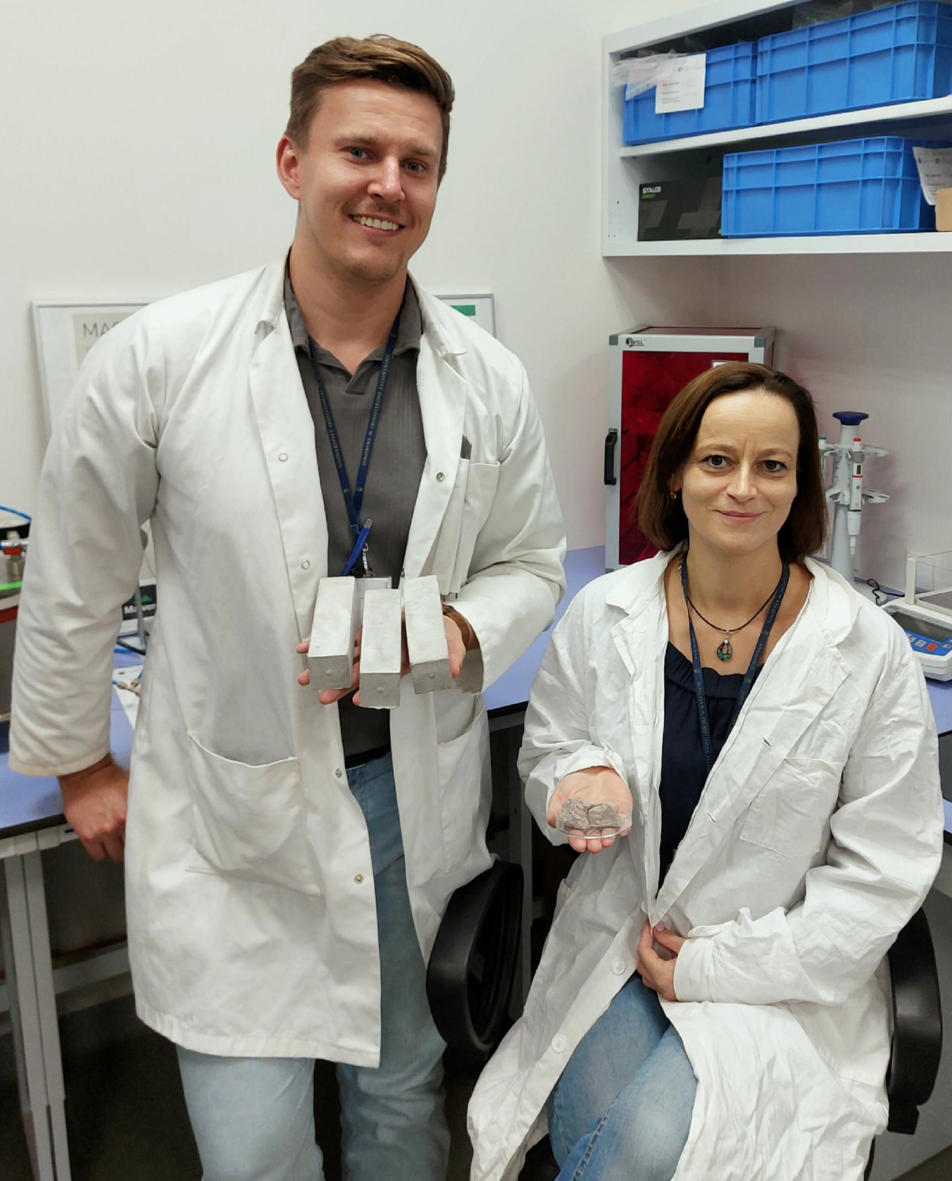 Cement z dodatkiem skutecznie zwiąże CO2